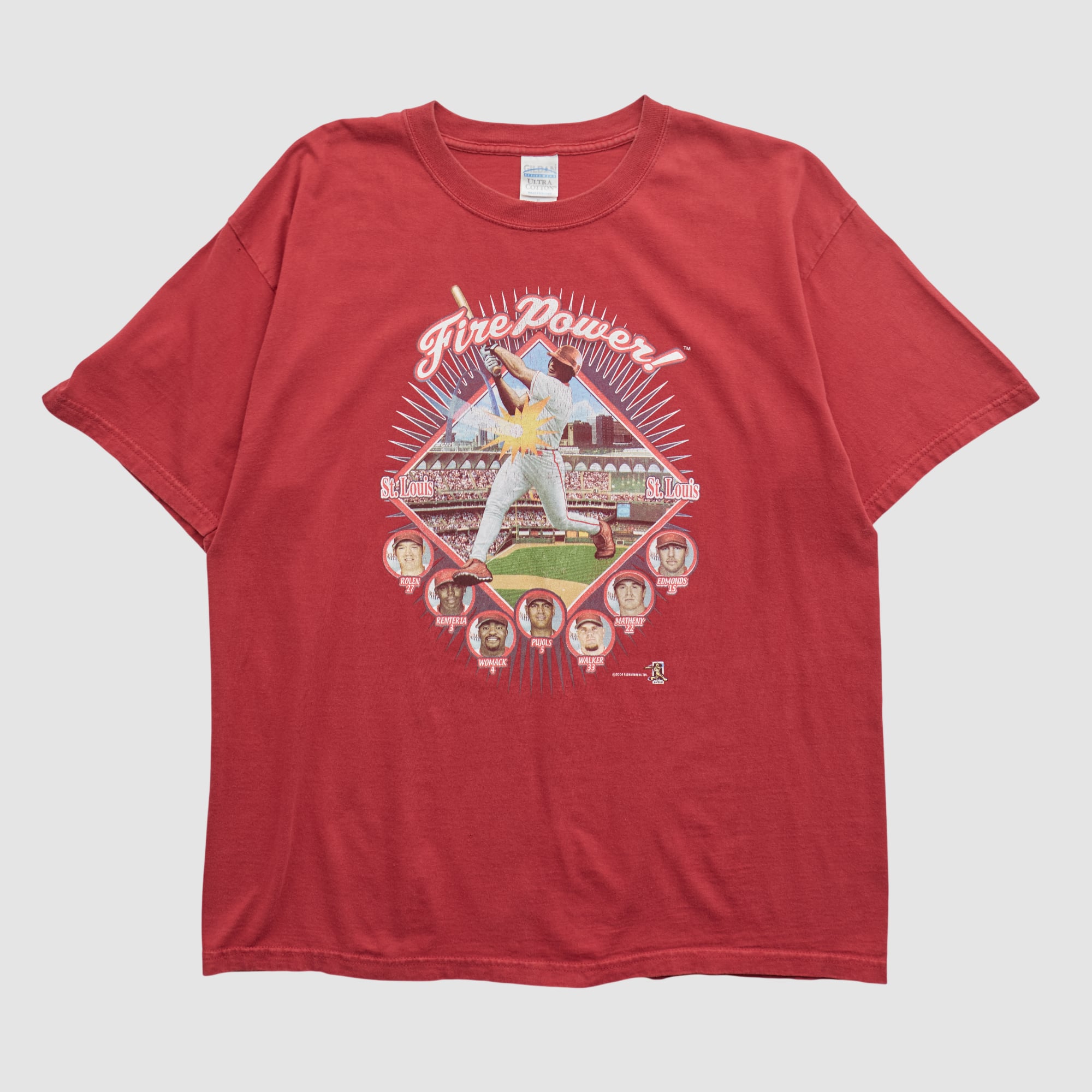 St. Louis Cardinals Gildan 2000s T-shirt - Red - L