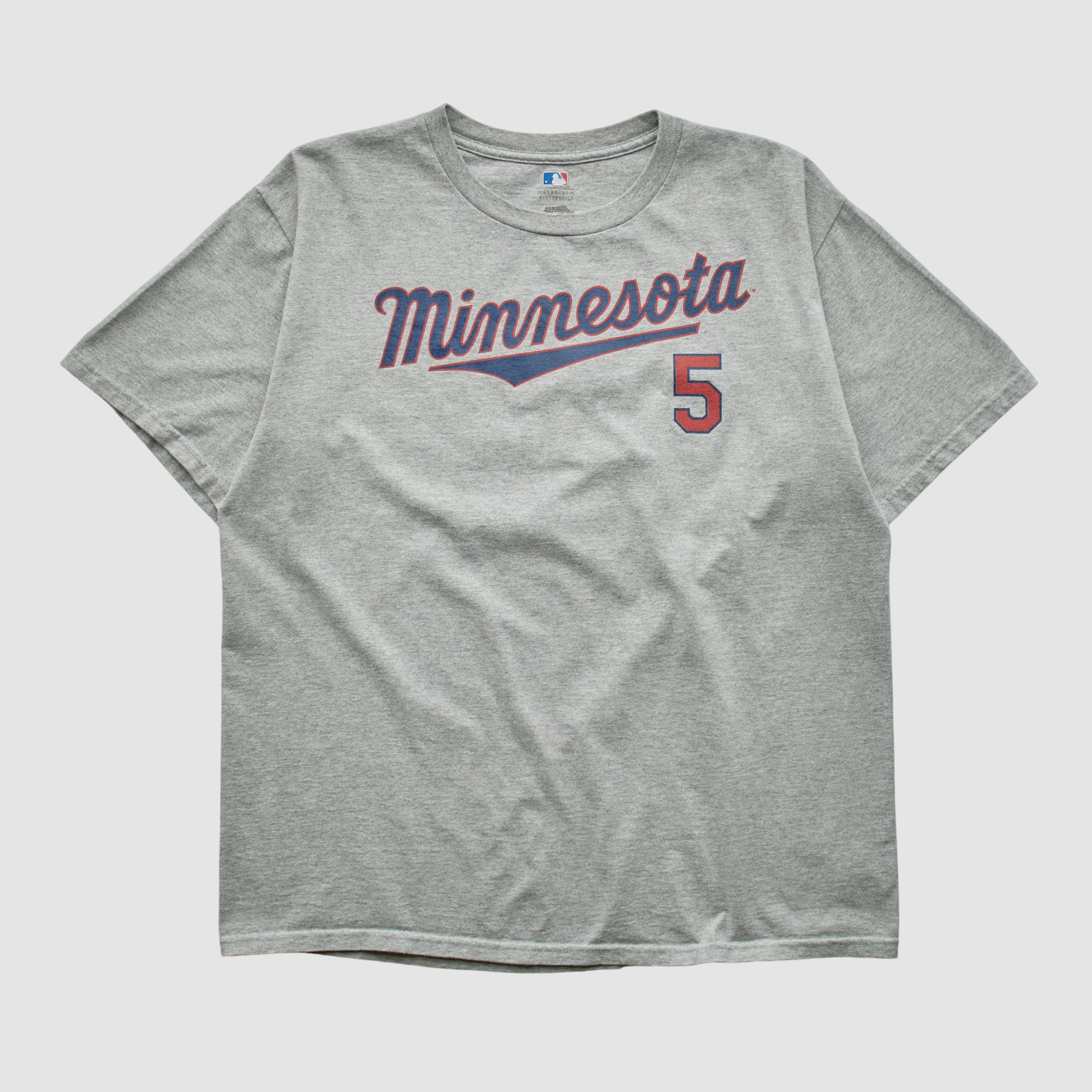 Minnesota Twins Genuine Merchandise 2010 T-shirt - Heather Gray - L