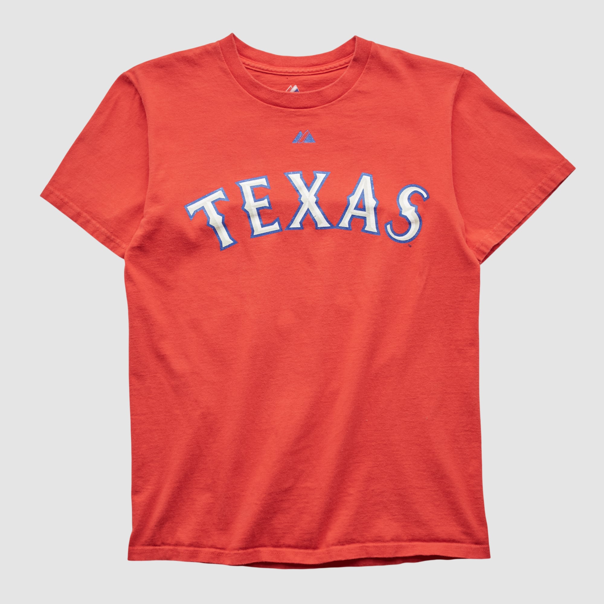 Texas Rangers Majestic 2000s T-shirt - Red - S