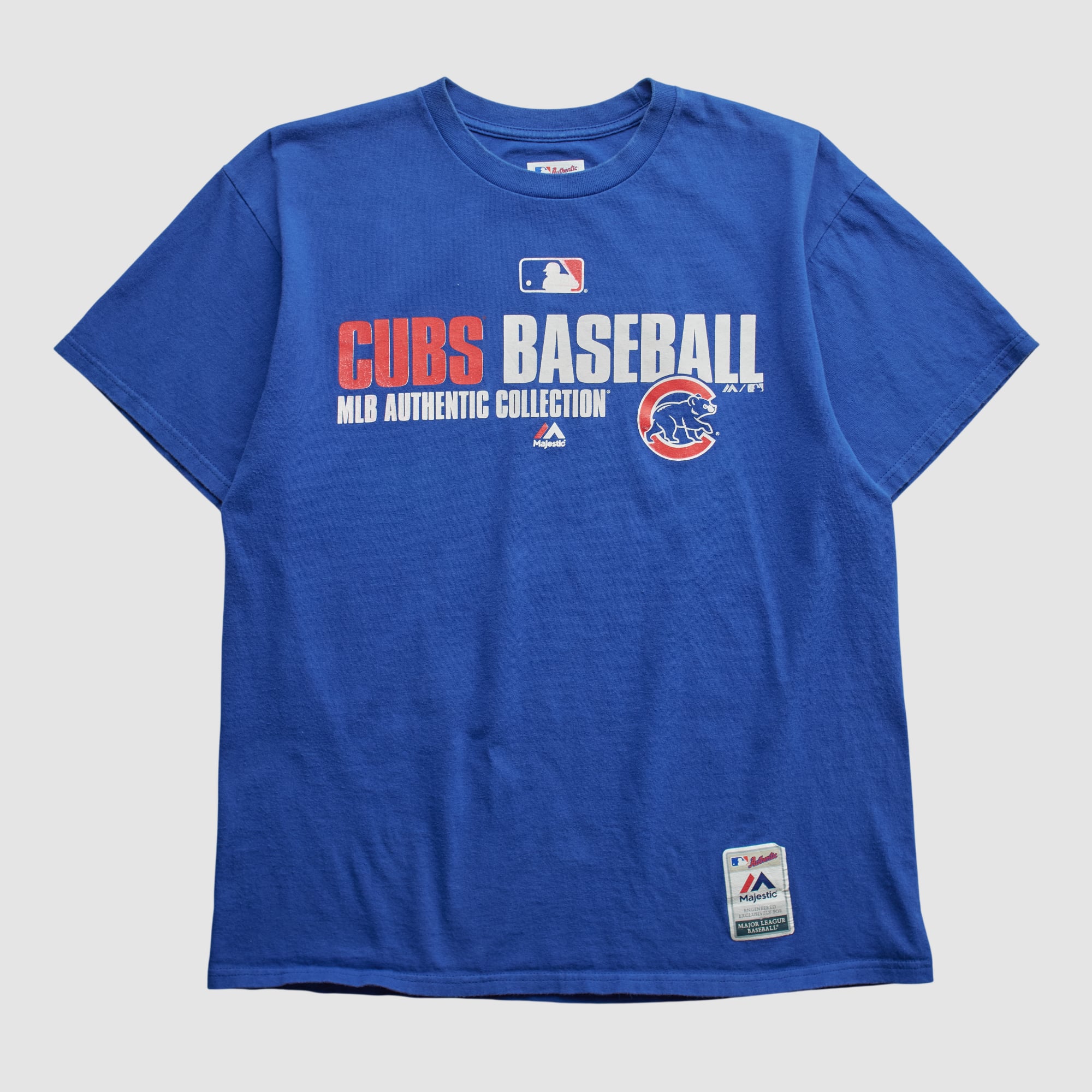 Chicago Cubs Majestic 2010s T-shirt - Blue - M