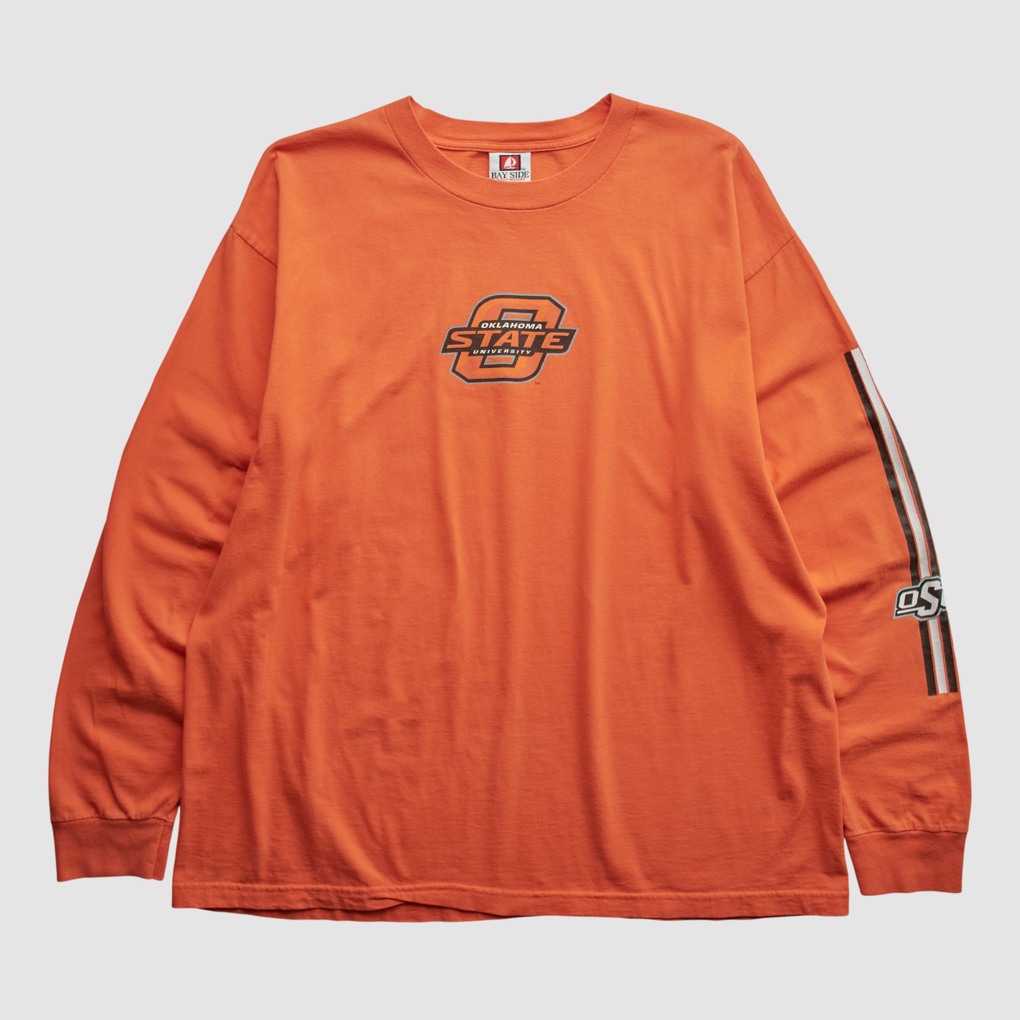 Oklahoma State Cowboys Bayside 2000s Long Sleeve T-shirt - Orange - 2XL