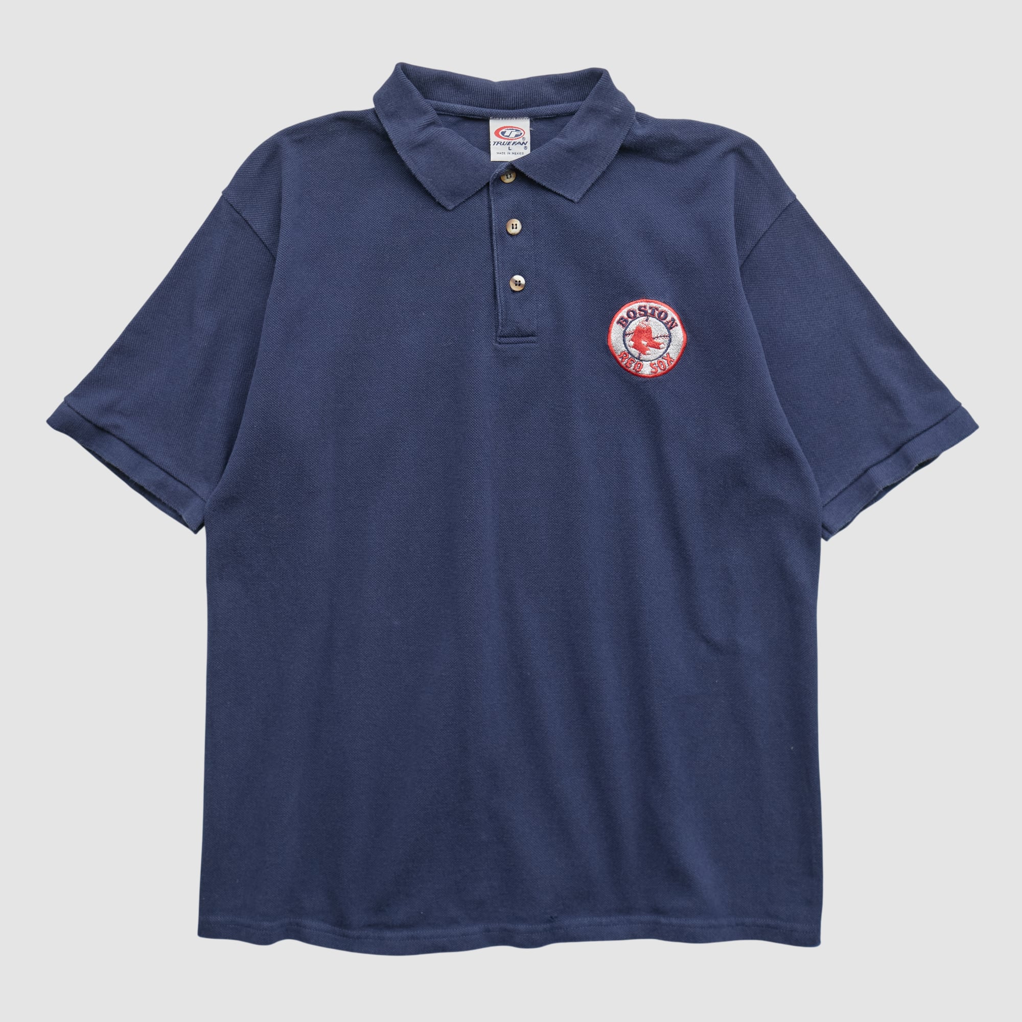 Boston Red Sox True Fan 2000s Polo - Navy - S