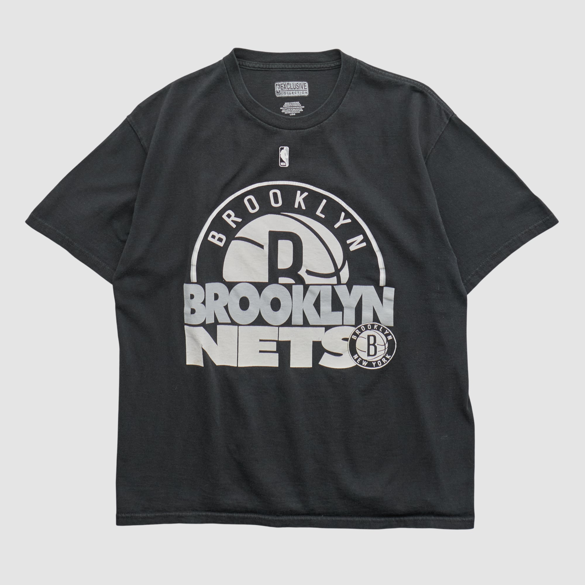 Brooklyn Nets NBA 2010s T-shirt - Black - M