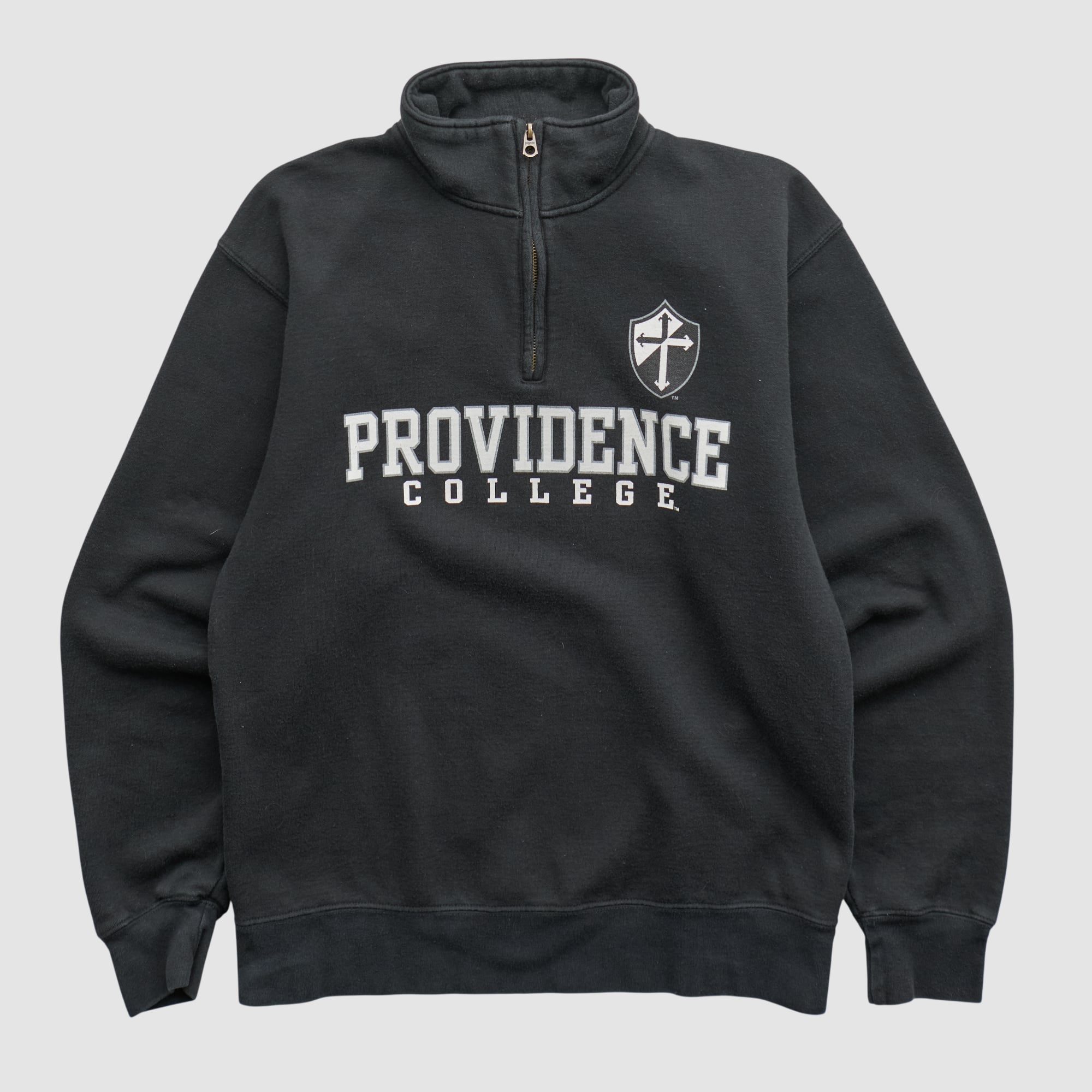 Providence Friars Jansport 2010s 1/4 Zip Sweatshirt - Black - S