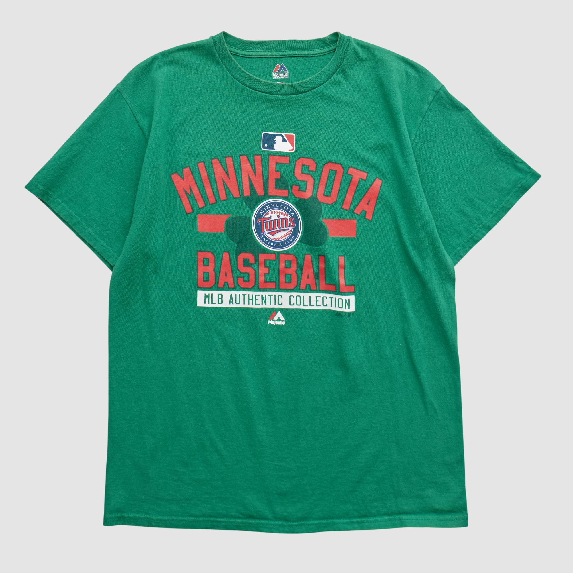 Minnesota Twins Majestic 2010s T-shirt - Green - M
