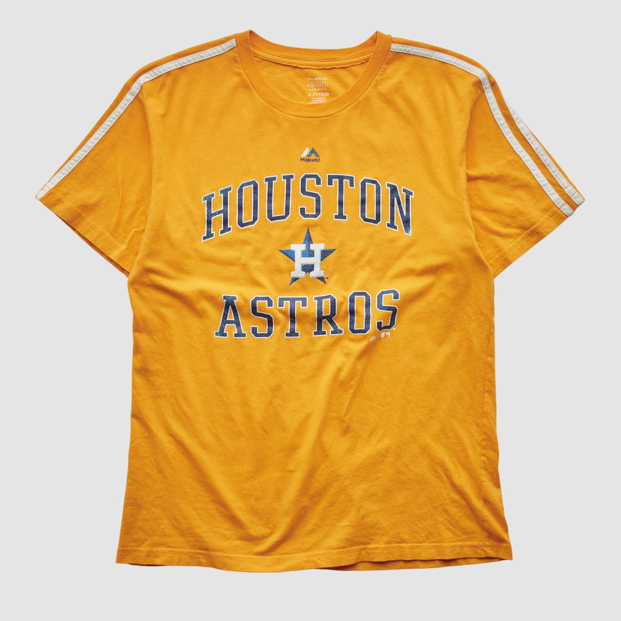 Houston Astros Majestic 2010s T-shirt - Yellow - S
