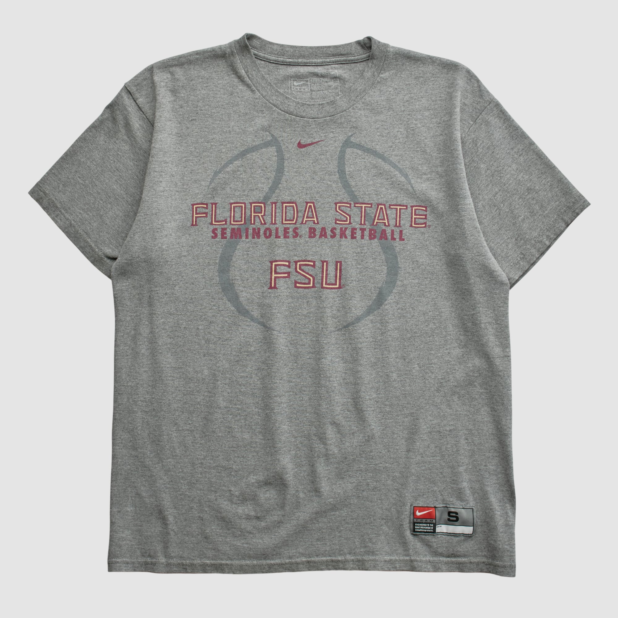 Florida State Seminoles Nike 2000s T-shirt - Heather Gray - S