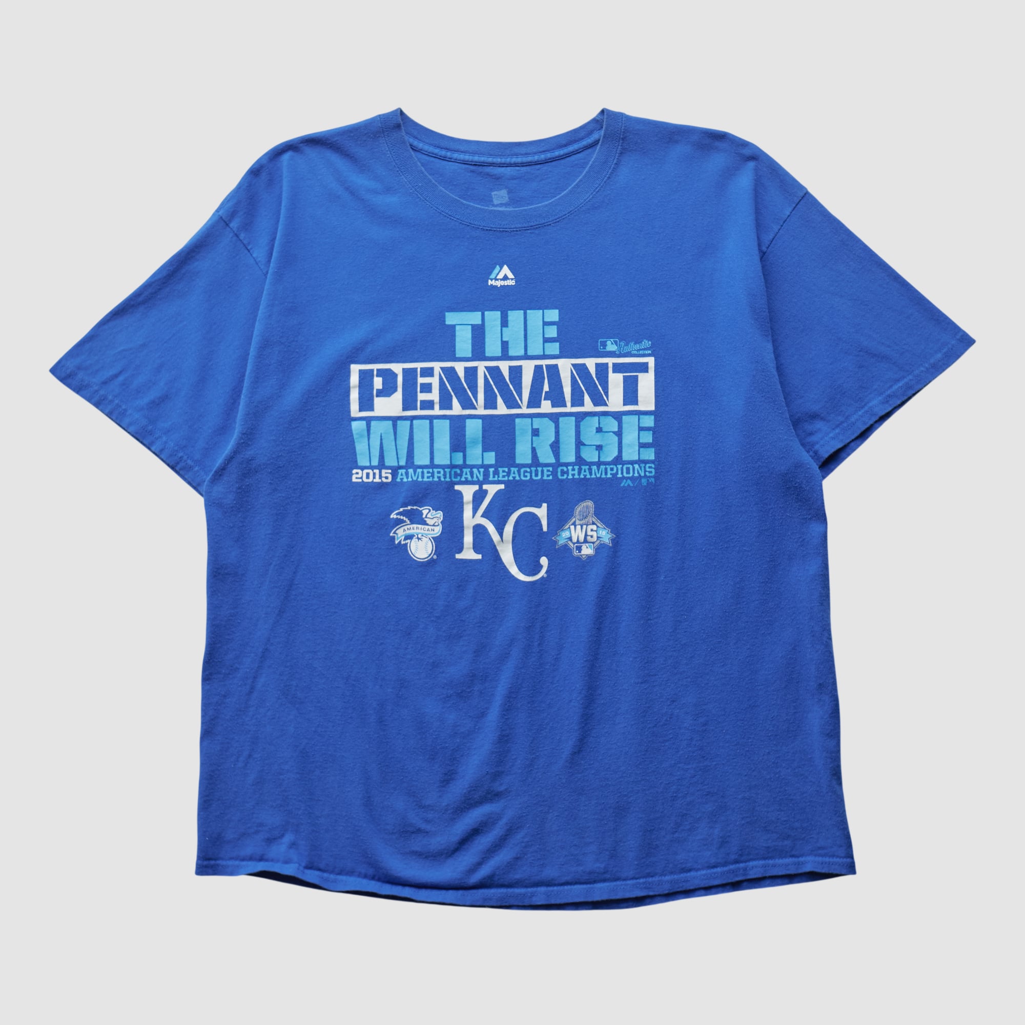 Kansas City Royals Hanes 2015 T-shirt - Blue - L