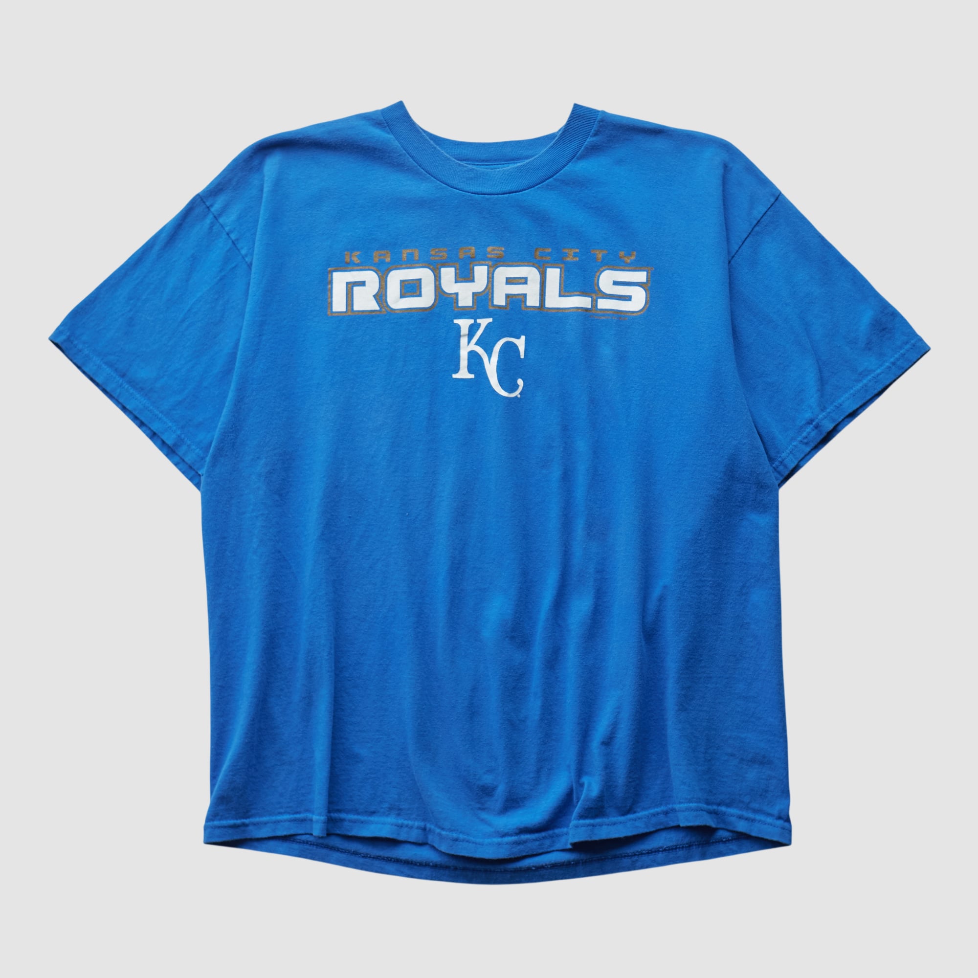 Kansas City Royals Genuine Merchandise 2000s T-shirt - Blue - L