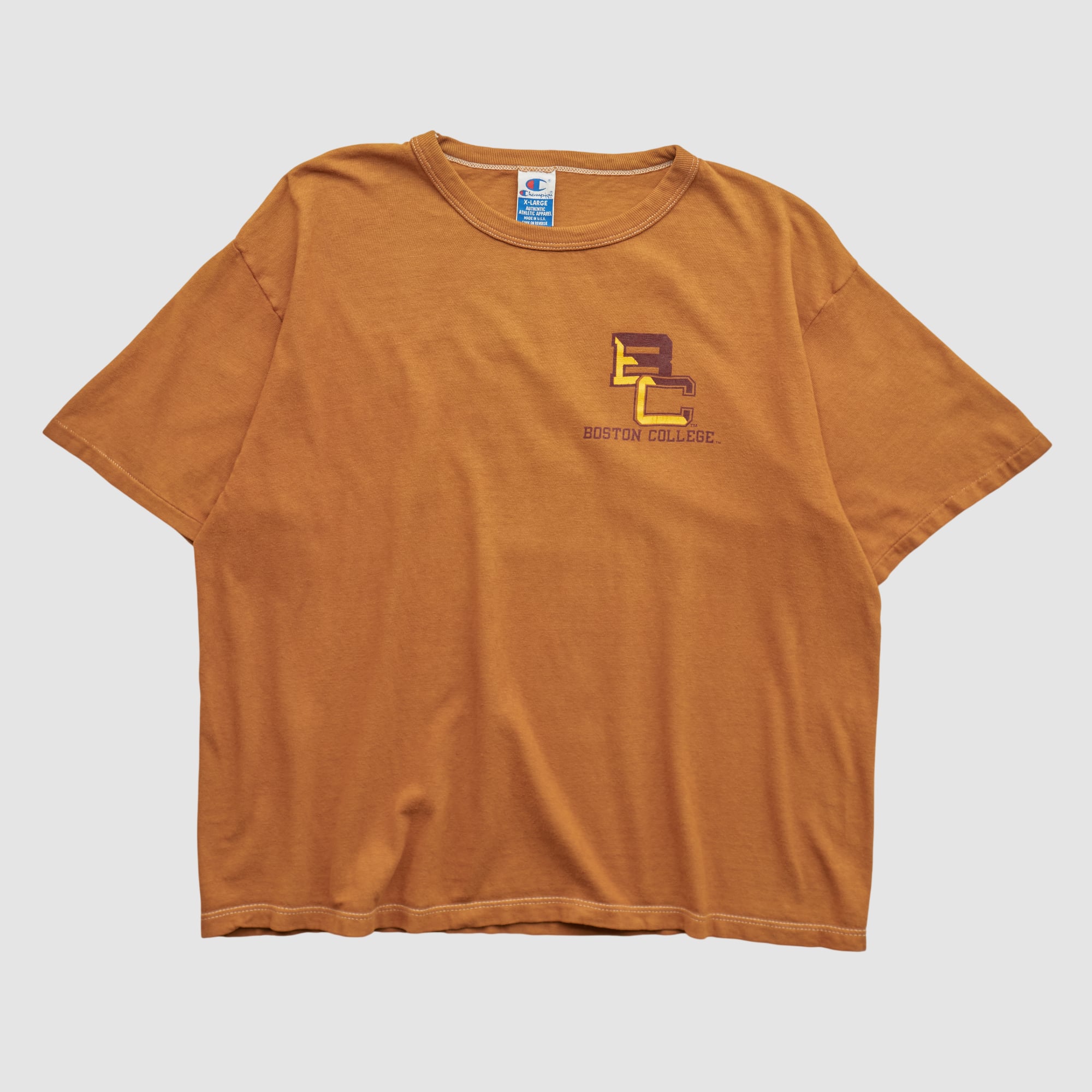 Boston College Eagles Champion 90s T-shirt - Clay - M