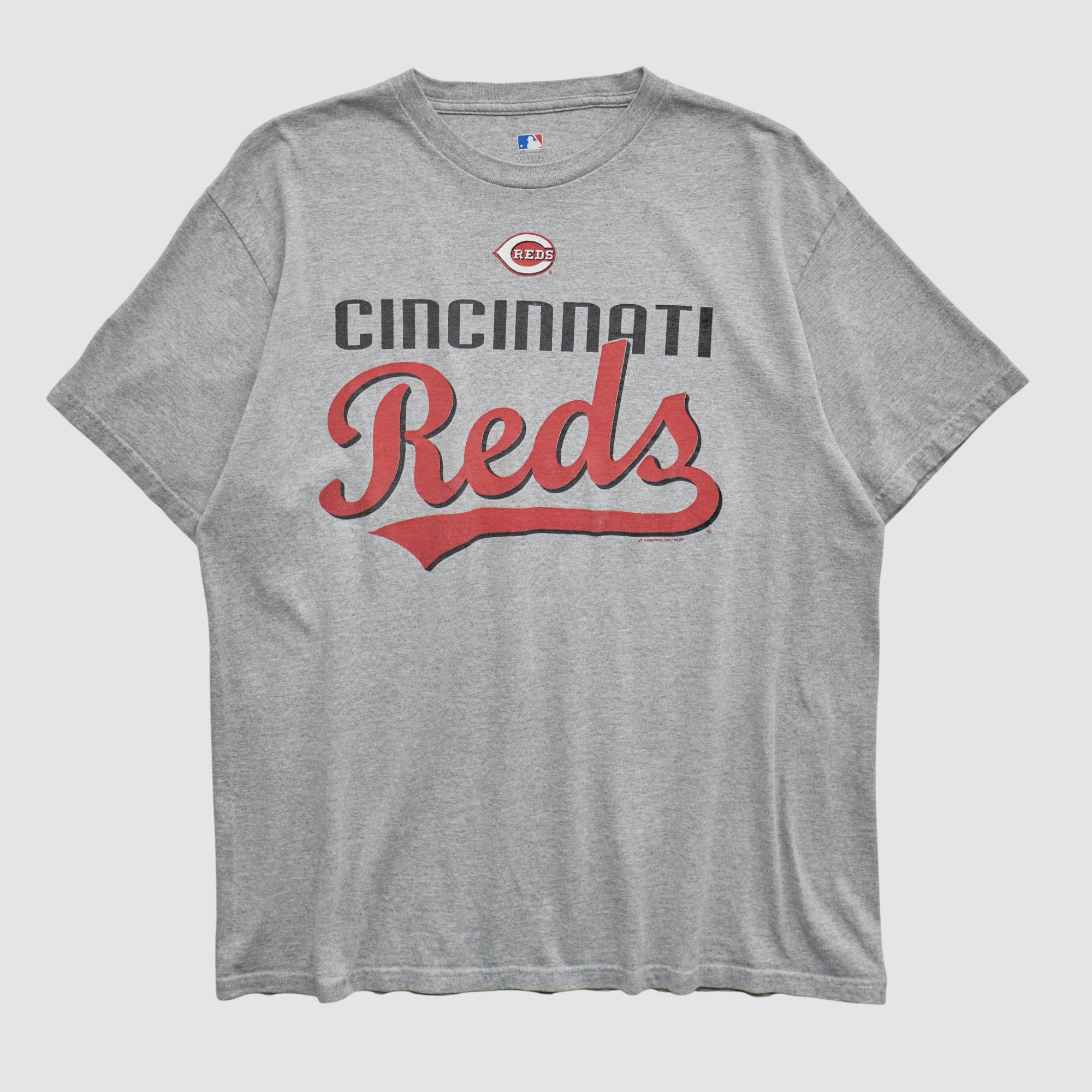 Cincinnati Reds MLB 2010s T-shirt - Heather Gray - M