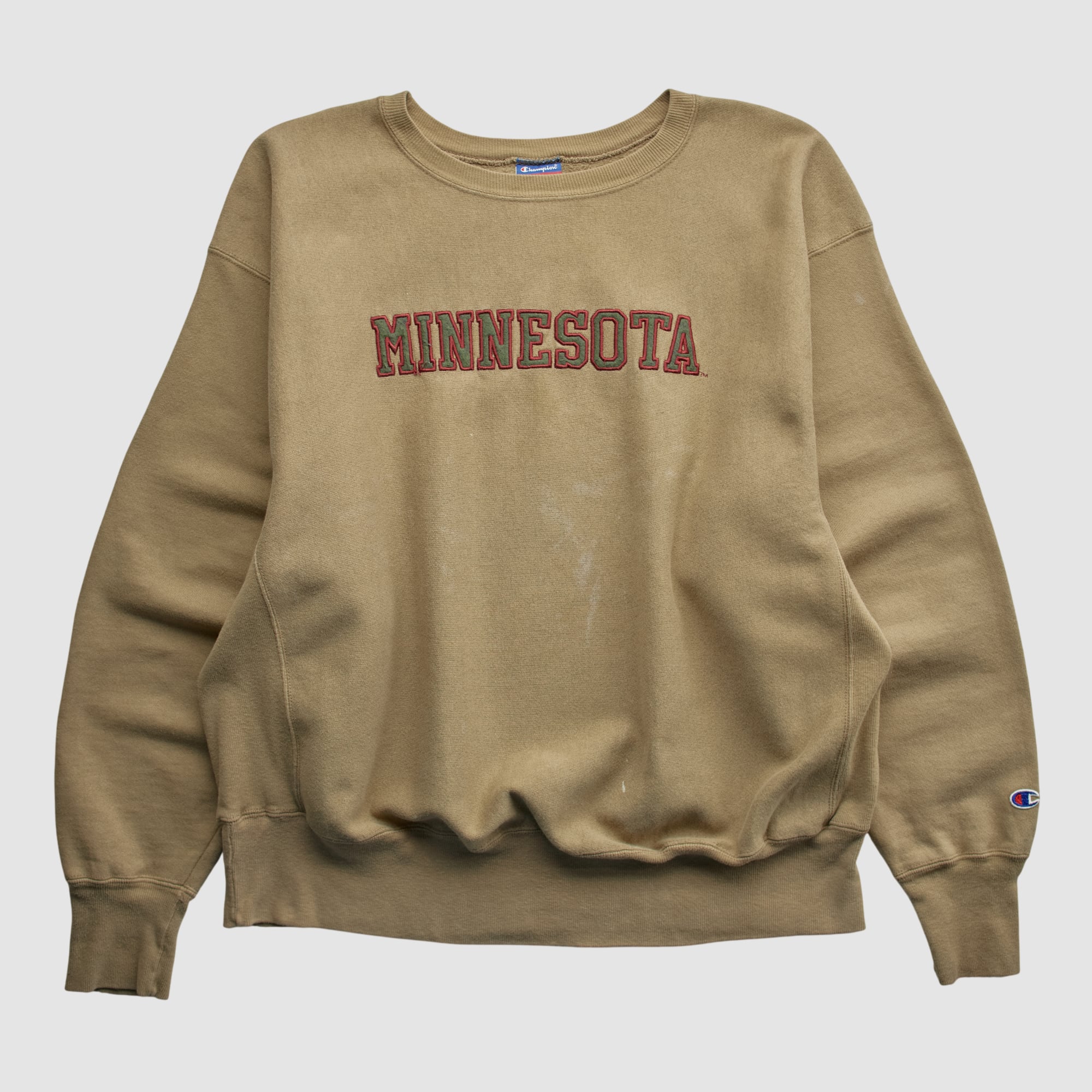 Minnesota Golden Gophers Champion 2000s Pullover Sweatshirt - Tan - XL