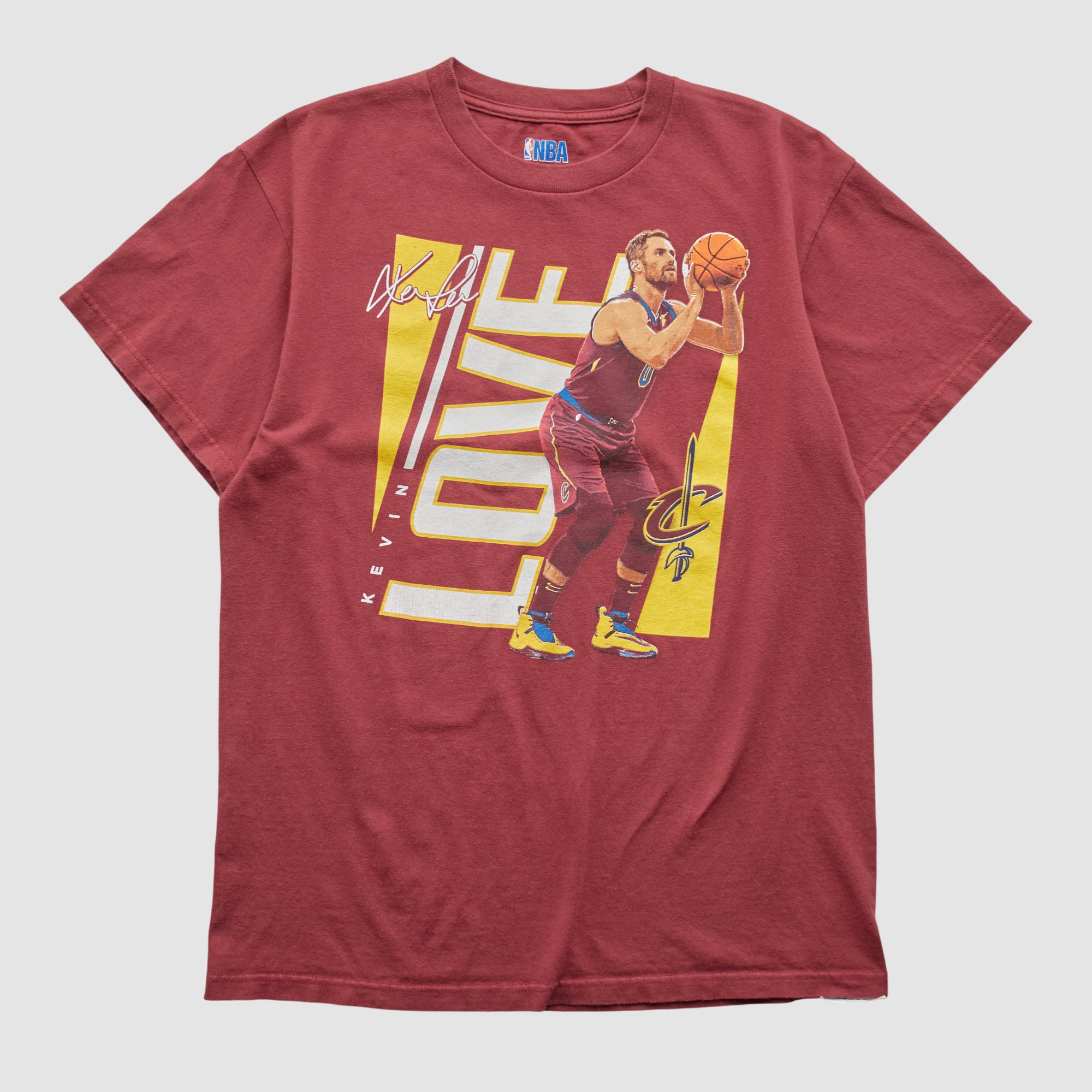 Kevin Love NBA 2010s T-shirt - Maroon - S