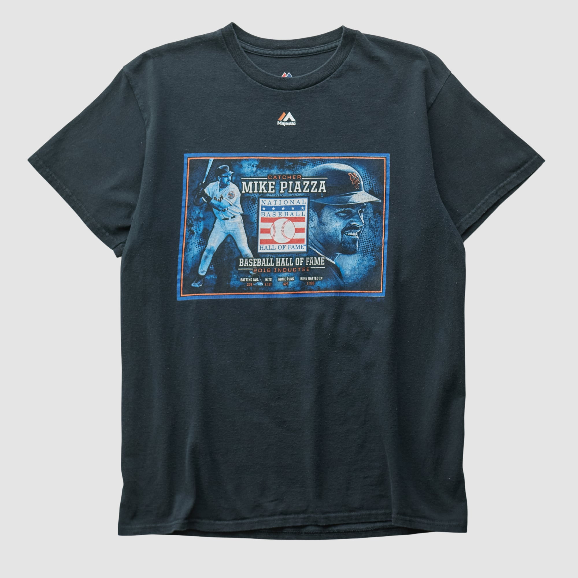 Mike Piazza Majestic 2016 T-shirt - Black - S
