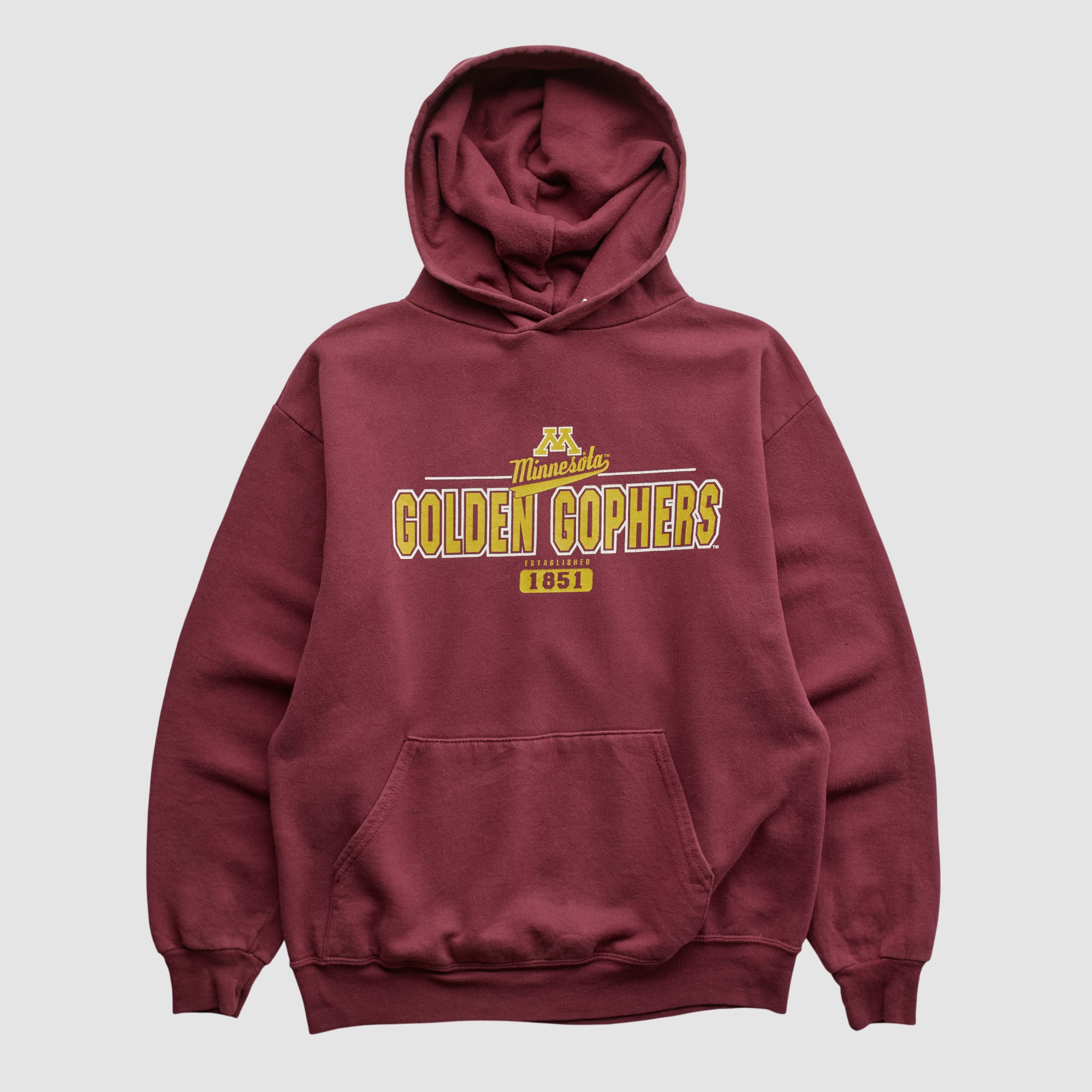 Minnesota Golden Gophers Jerzees 2000s Hooded Pullover Sweatshirt - Maroon - S