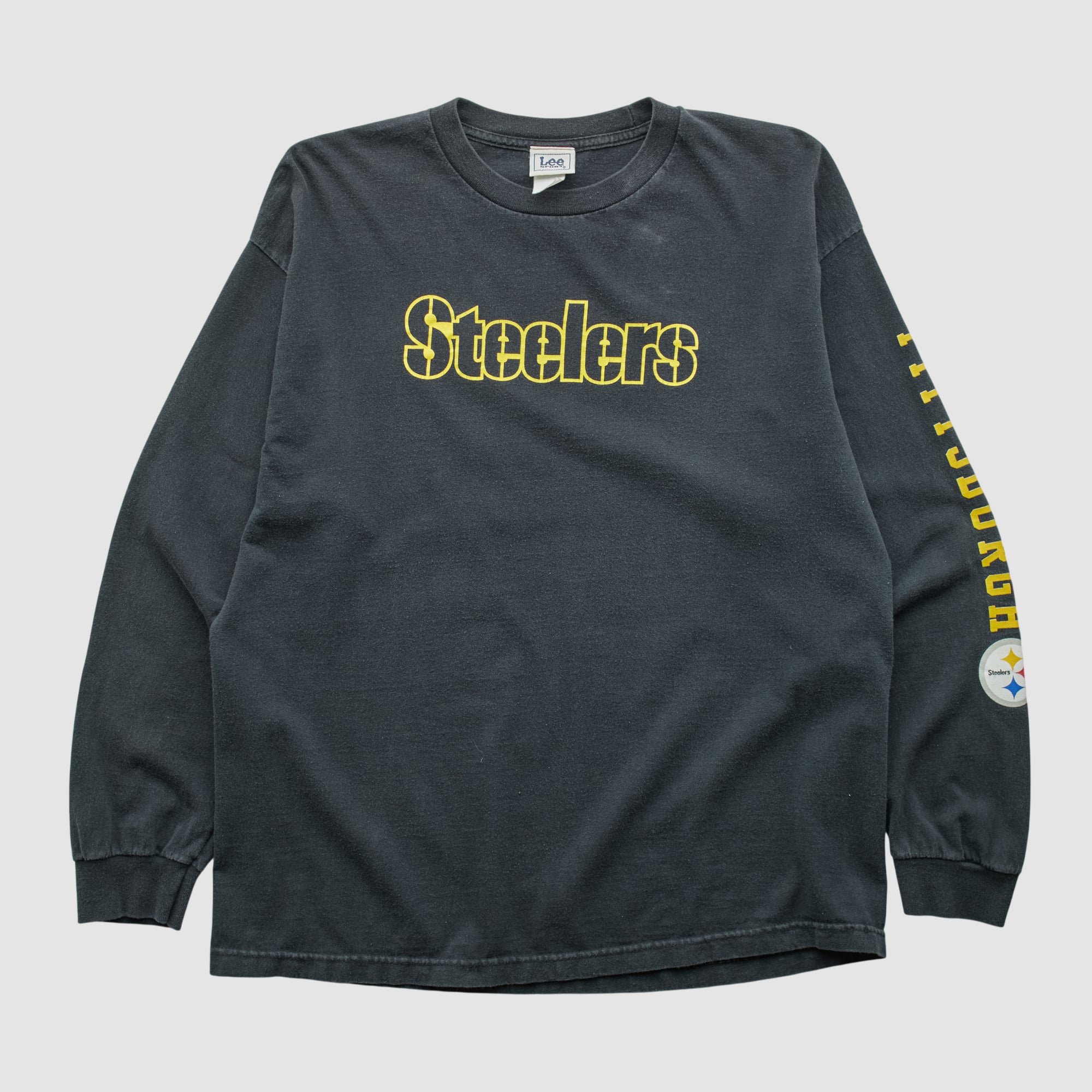 Pittsburgh Steelers Lee Apparel 2000s Long Sleeve T-shirt - Black - L