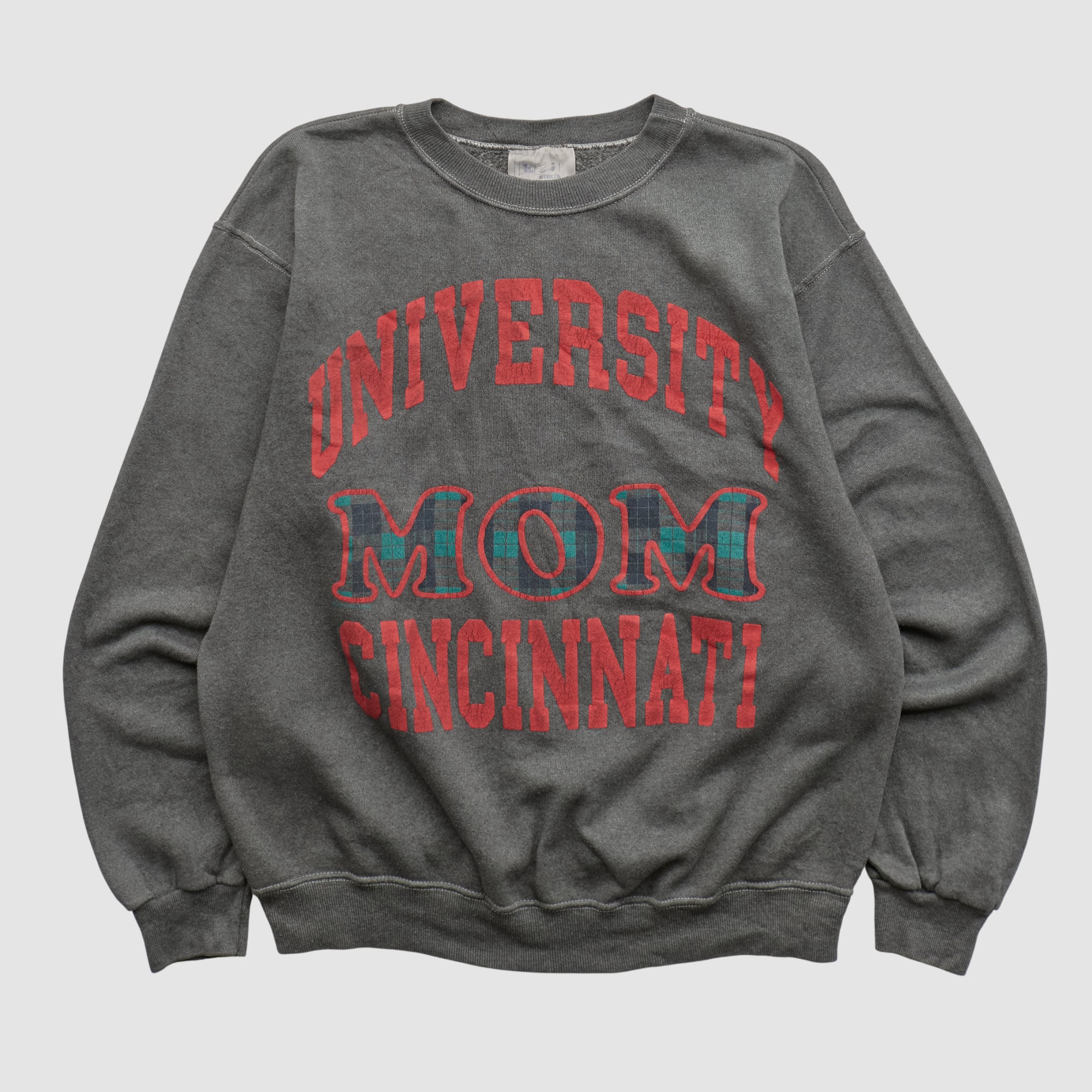 Cincinnati Bearcats Beezil 90s Pullover Sweatshirt - Dark Heather Gray - S