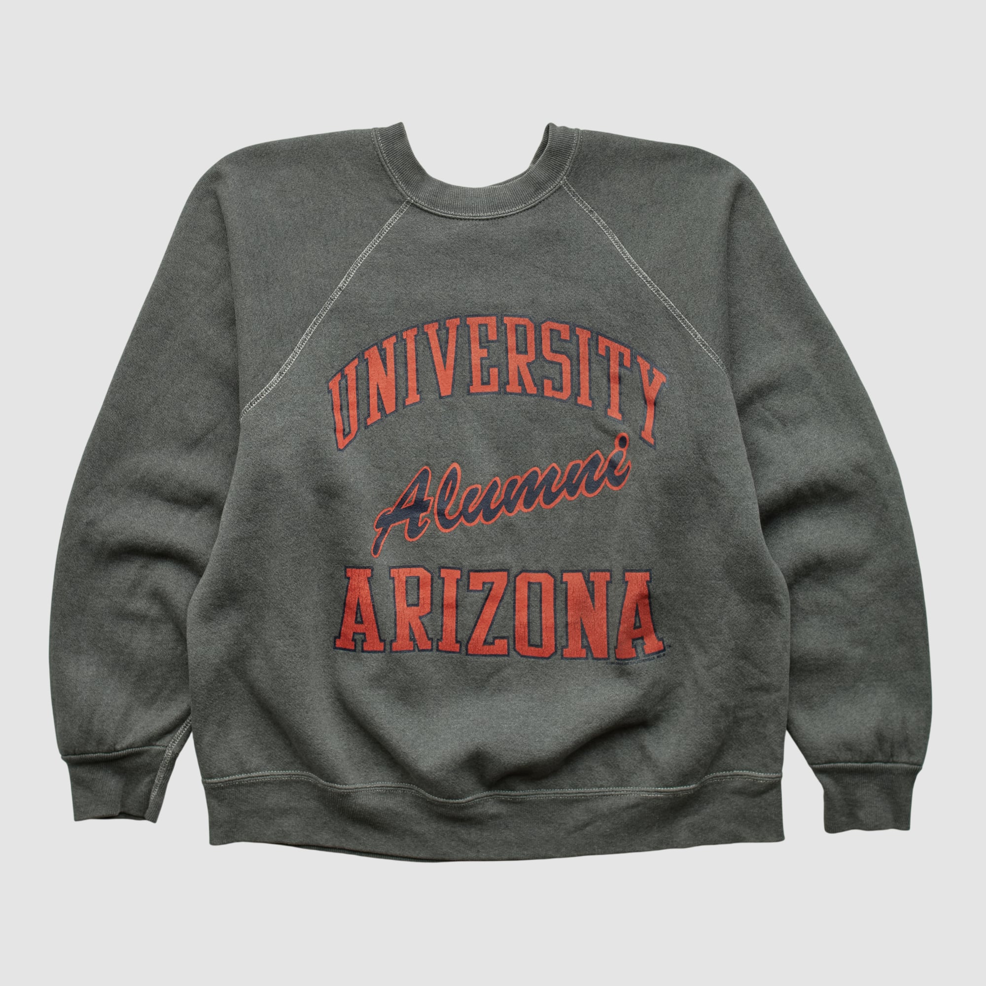 Arizona Wildcats 90s Pullover Sweatshirt - Dark Heather Gray - S