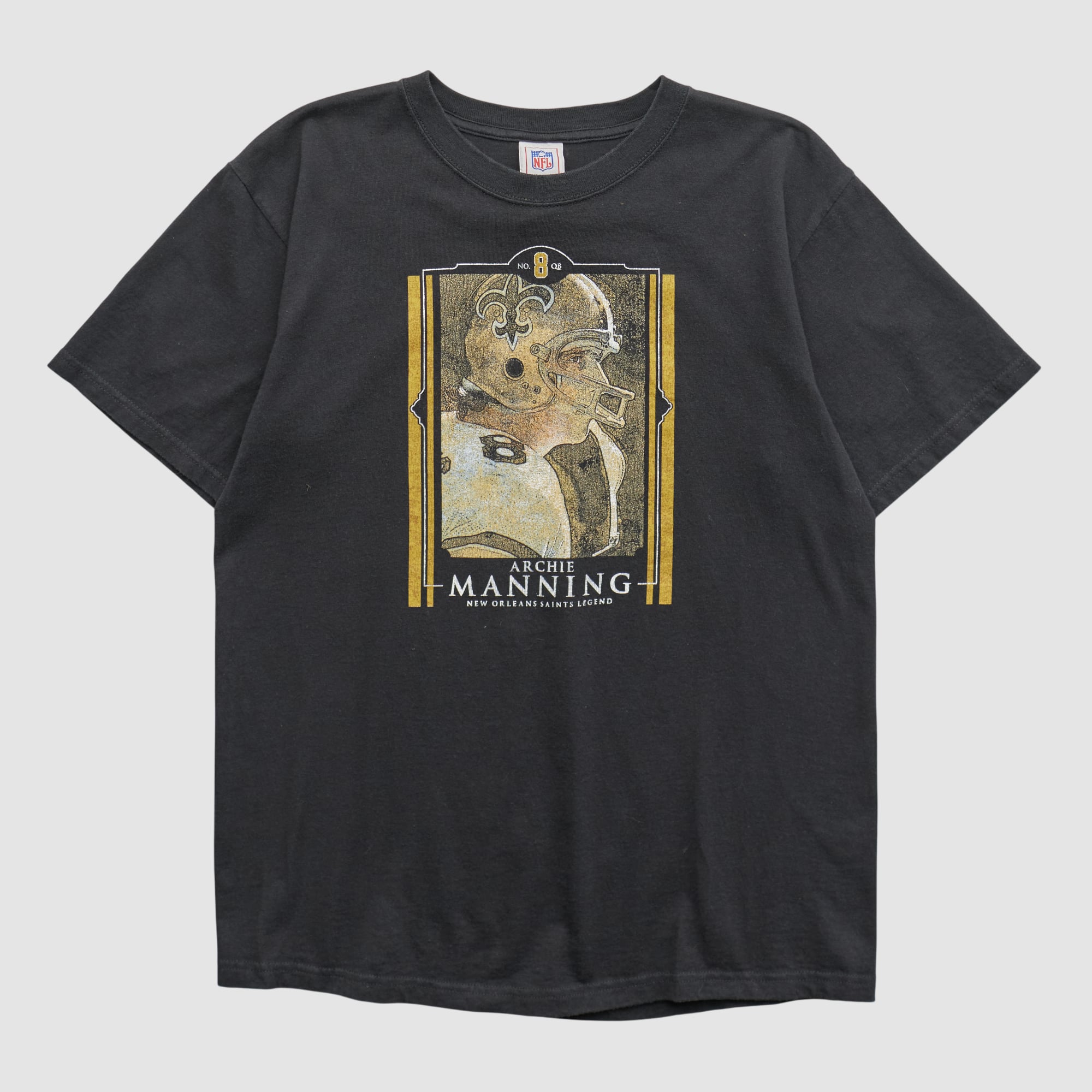 Archie Manning NFL 2000s T-shirt - Black - S