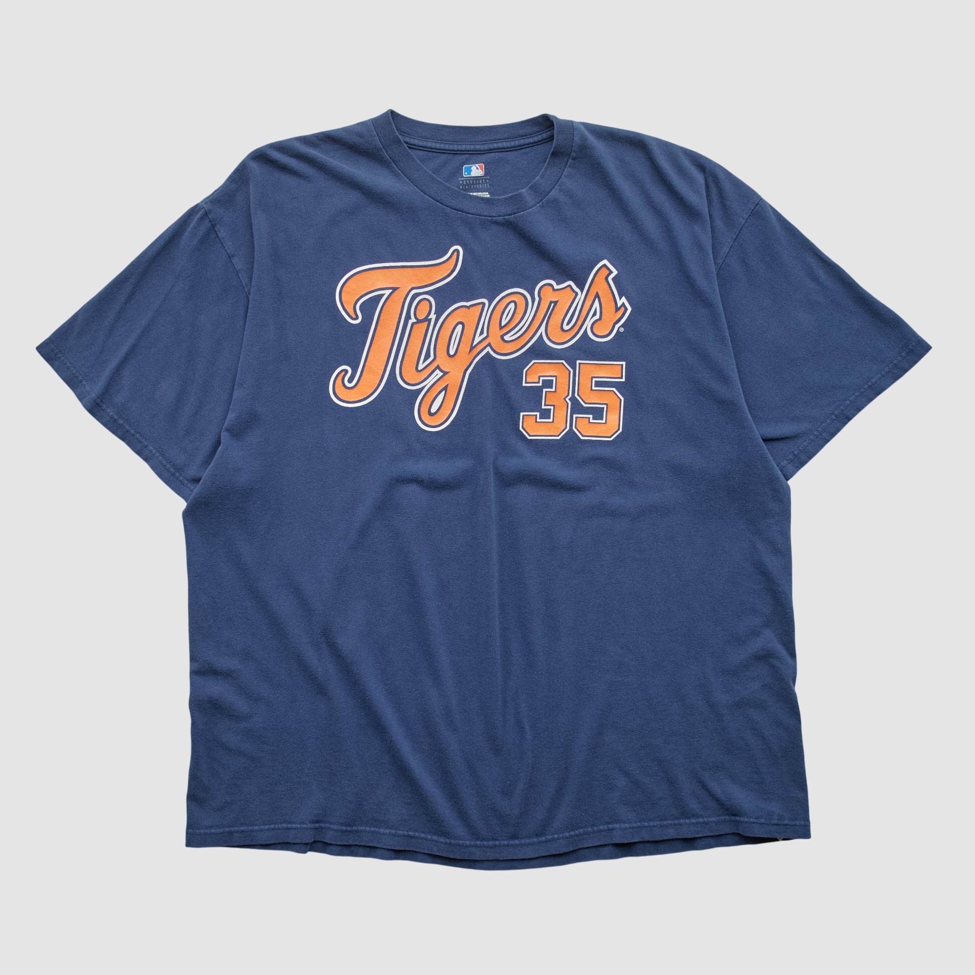 Detroit Tigers Genuine Merchandise 2000s T-shirt - Navy - 2XL