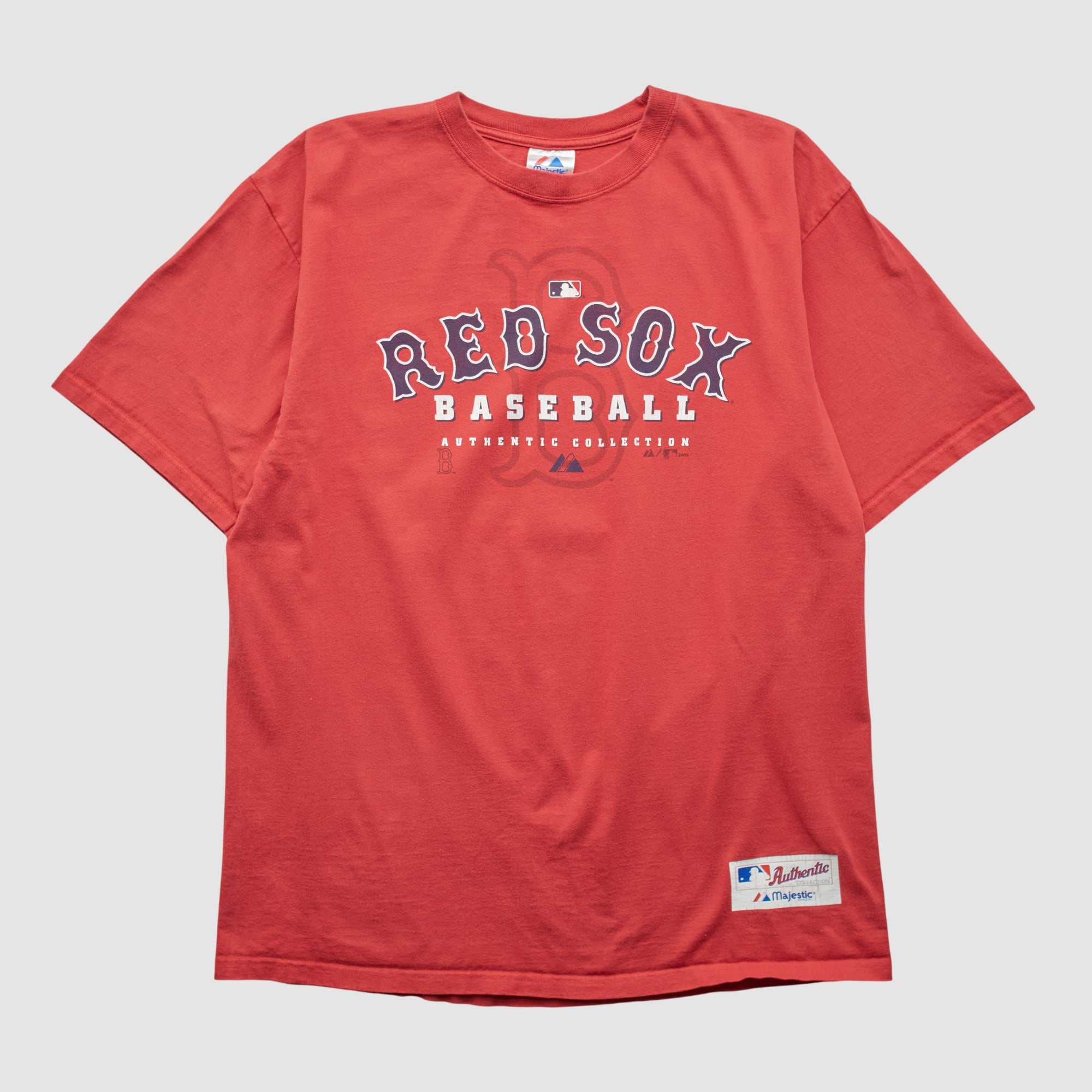 Boston Red Sox Majestic 2000s T-shirt - Red - L