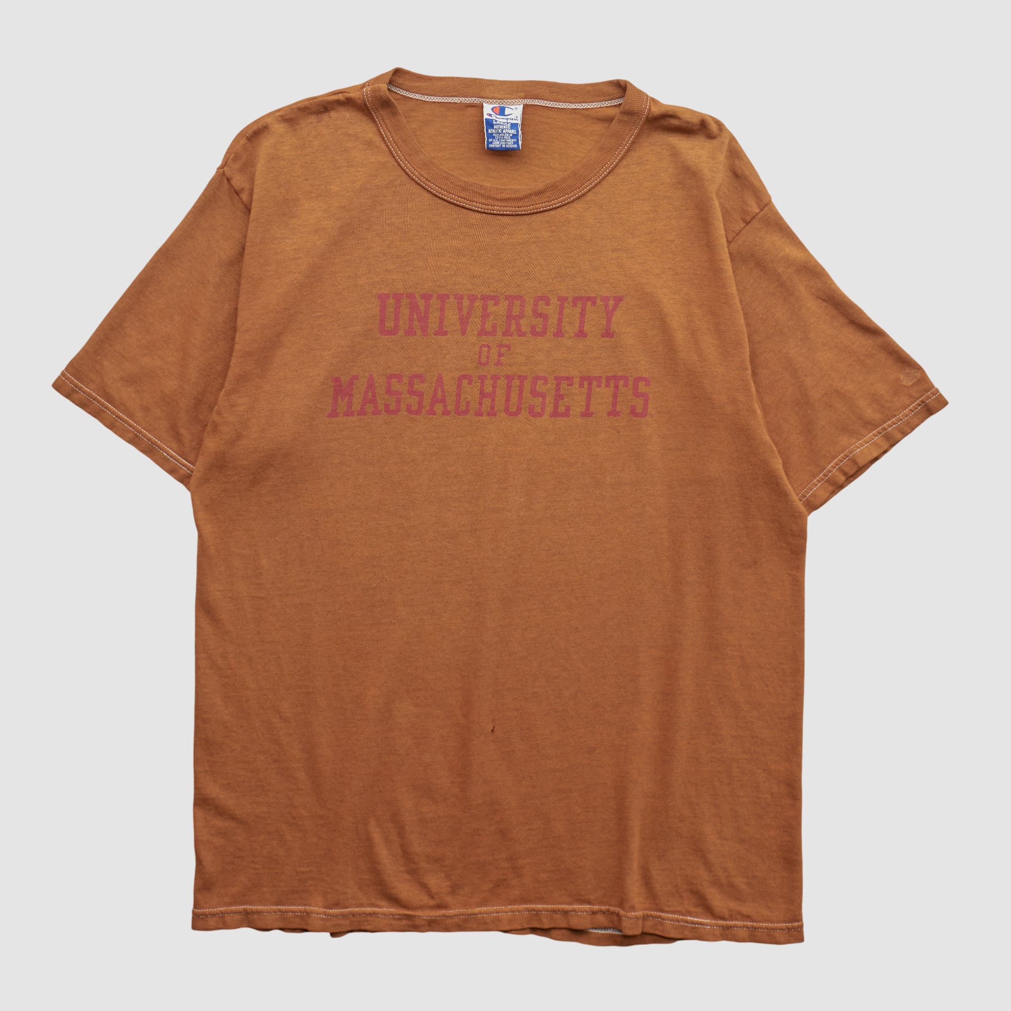 UMass Minutemen Champion 90s T-shirt - Clay - M