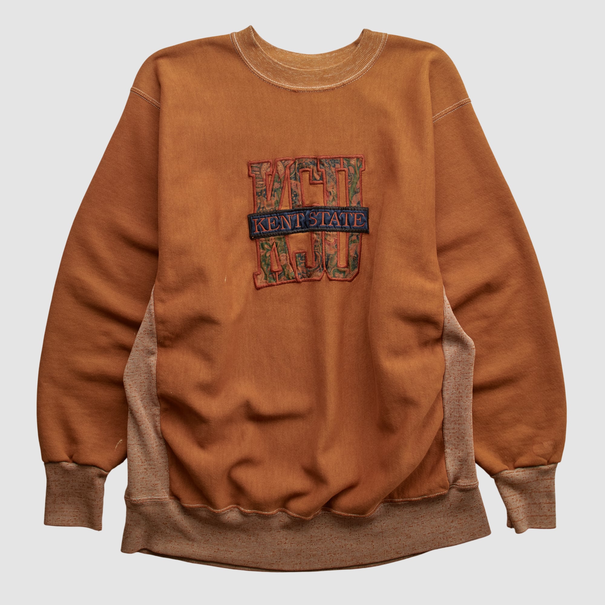 Kent State Golden Flashes CRABLE SPORTSWEAR 90s Pullover Sweatshirt - Clay - L