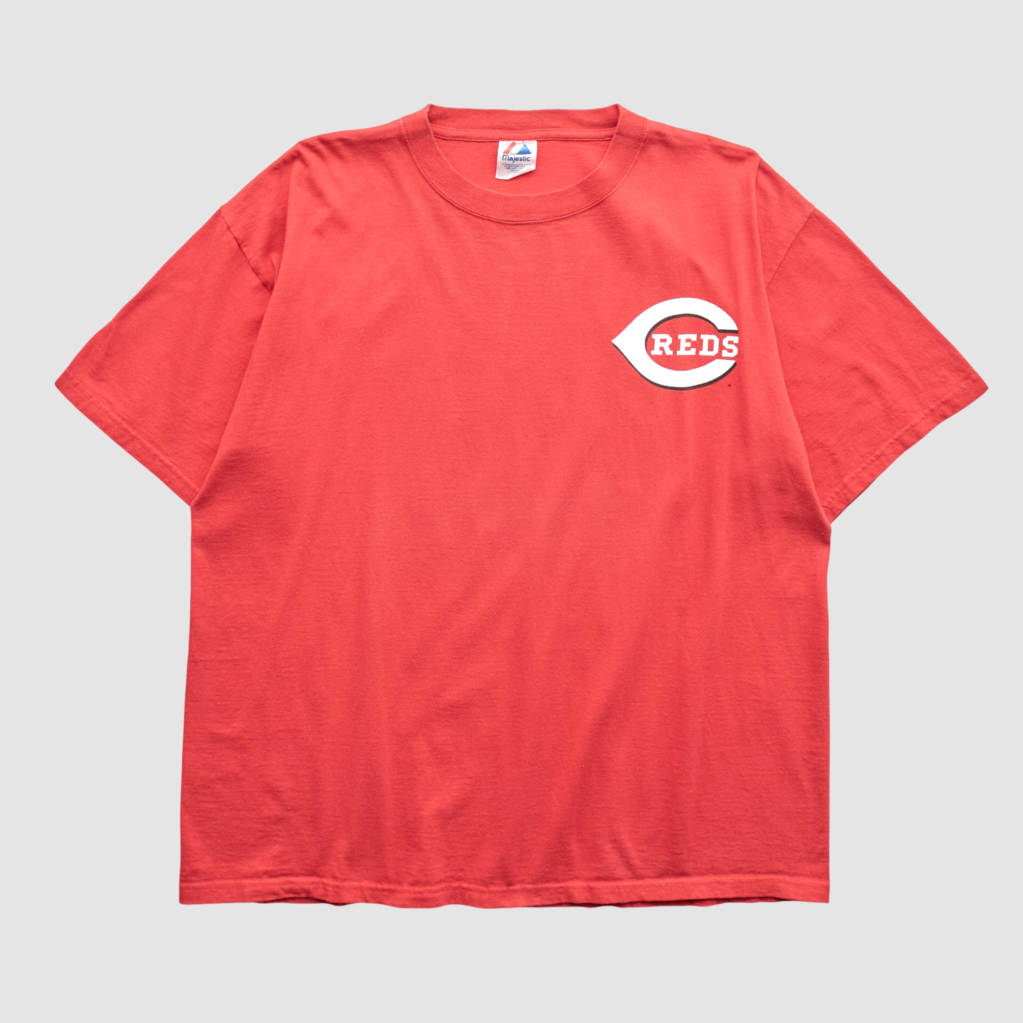 Cincinnati Reds Majestic 2000s T-shirt - Red - 2XL