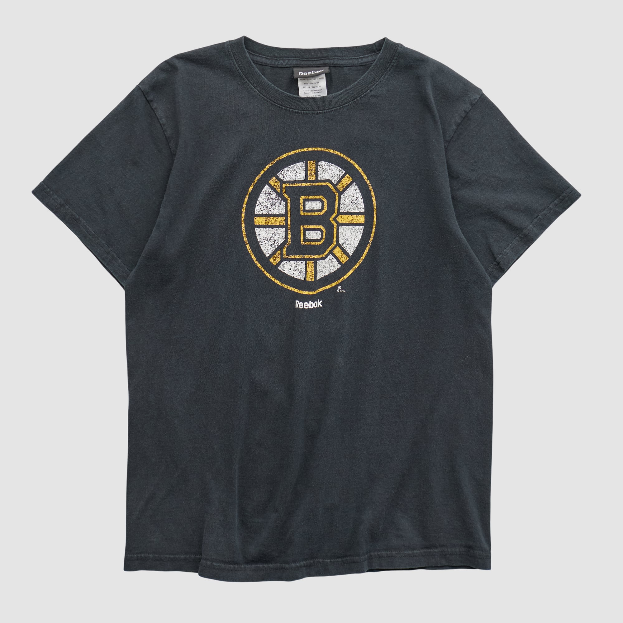 Boston Bruins Reebok 2010s T-shirt - Black - S