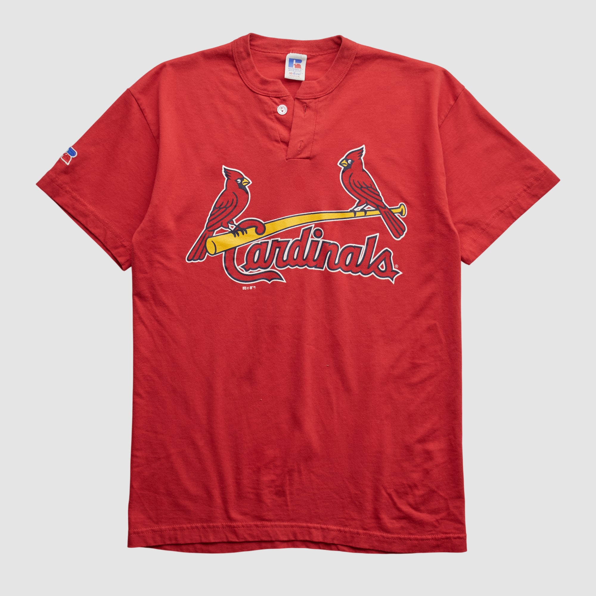 St. Louis Cardinals Russell 2000s T-shirt - Red - XS