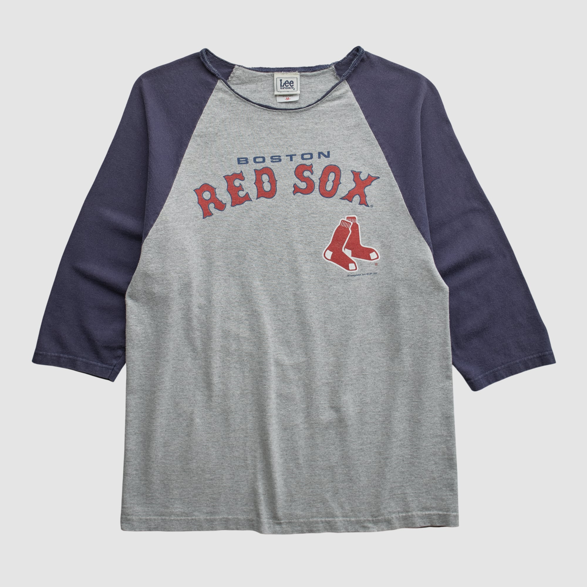 Boston Red Sox Lee Apparel 2000s T-shirt - Heather Gray - S