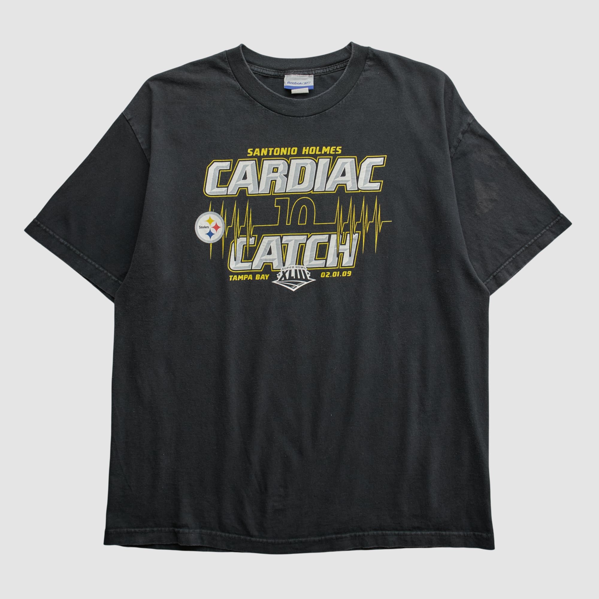 Santonio Holmes Reebok 2009 T-shirt - Black - L