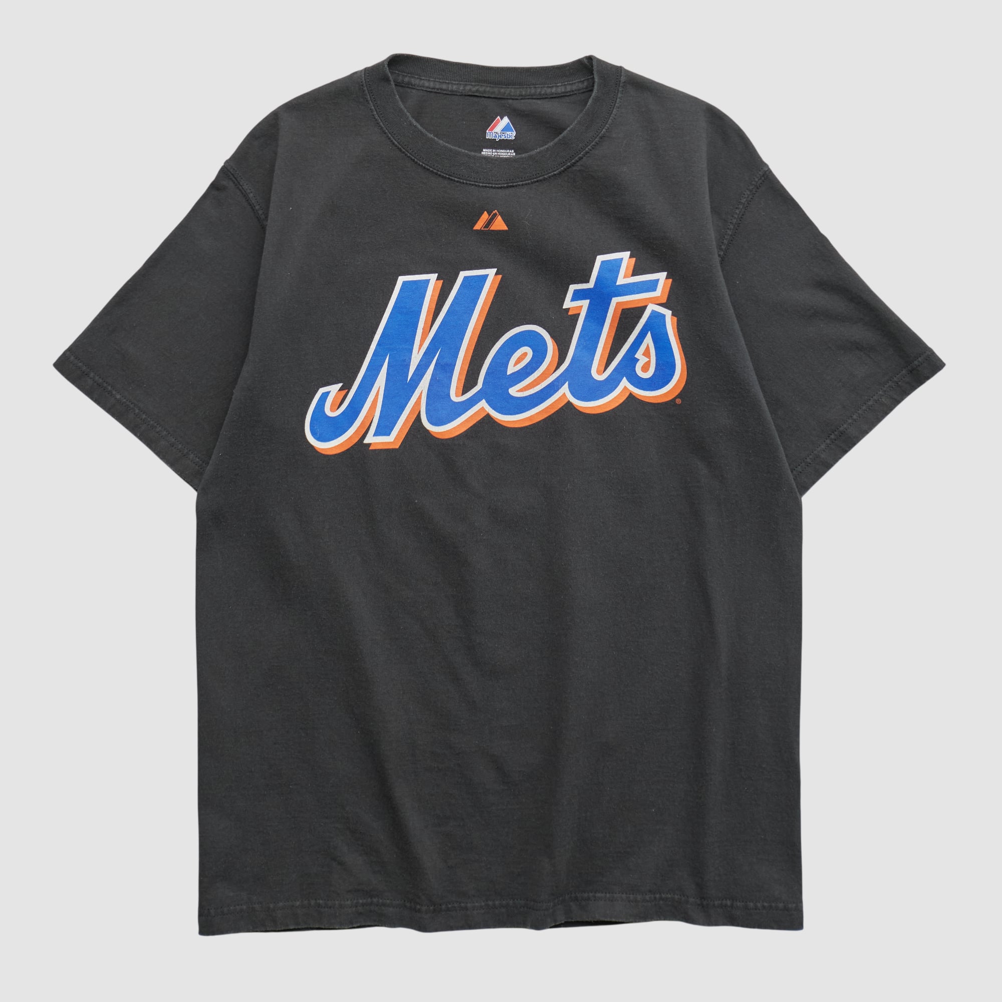 New York Mets Majestic 2000s T-shirt - Black - S