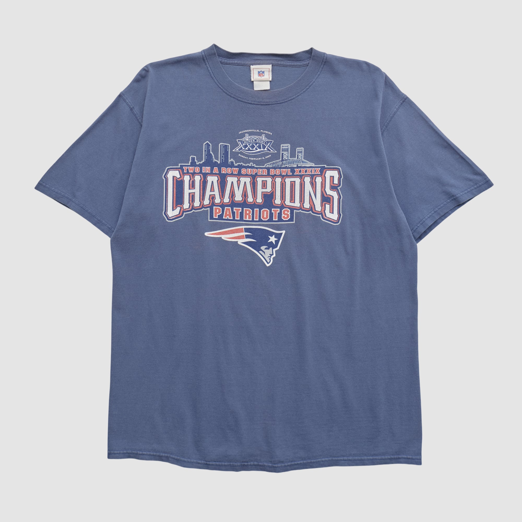 New England Patriots NFL 2005 T-shirt - Blue - M