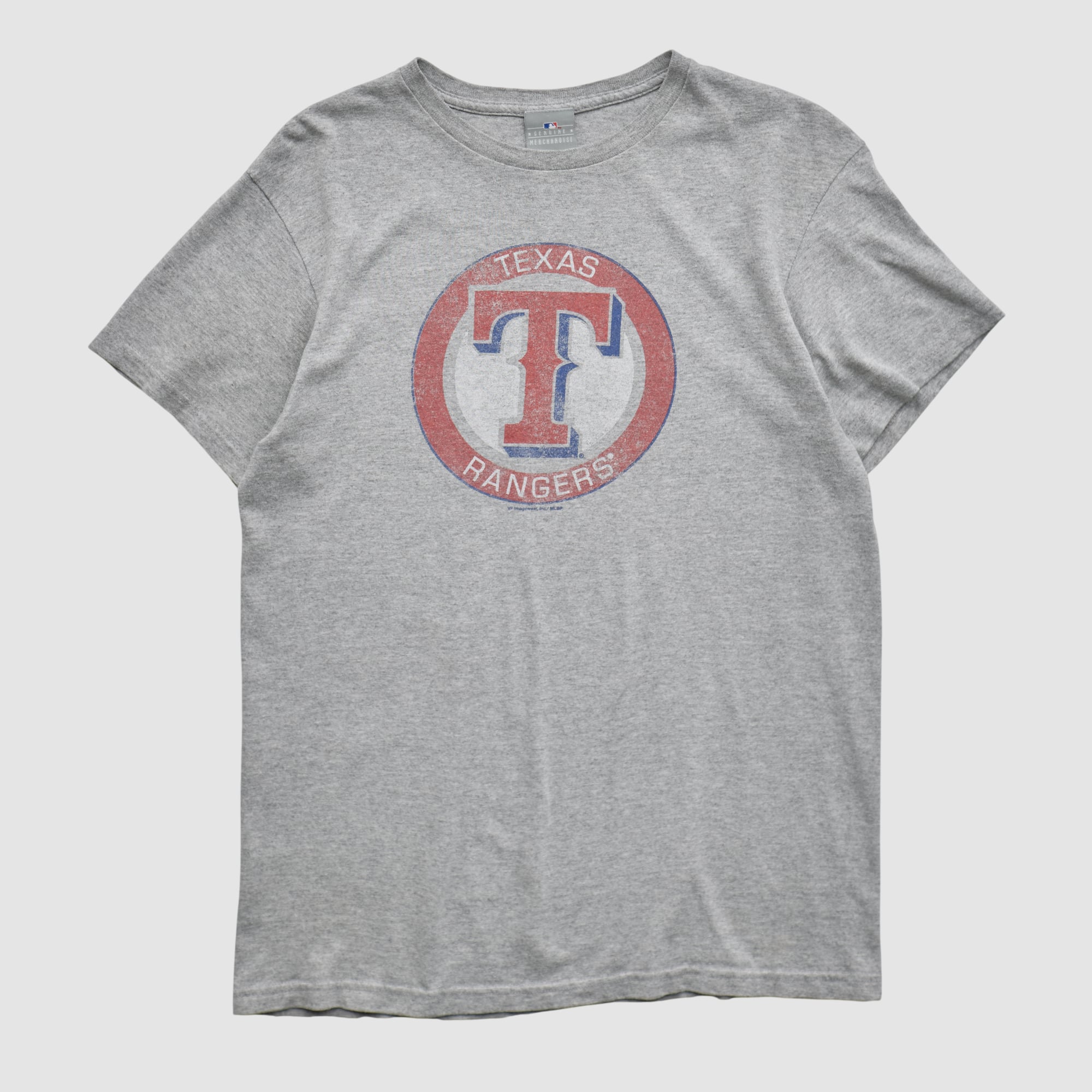 Texas Rangers Genuine Merchandise 2000s T-shirt - Heather Gray - S
