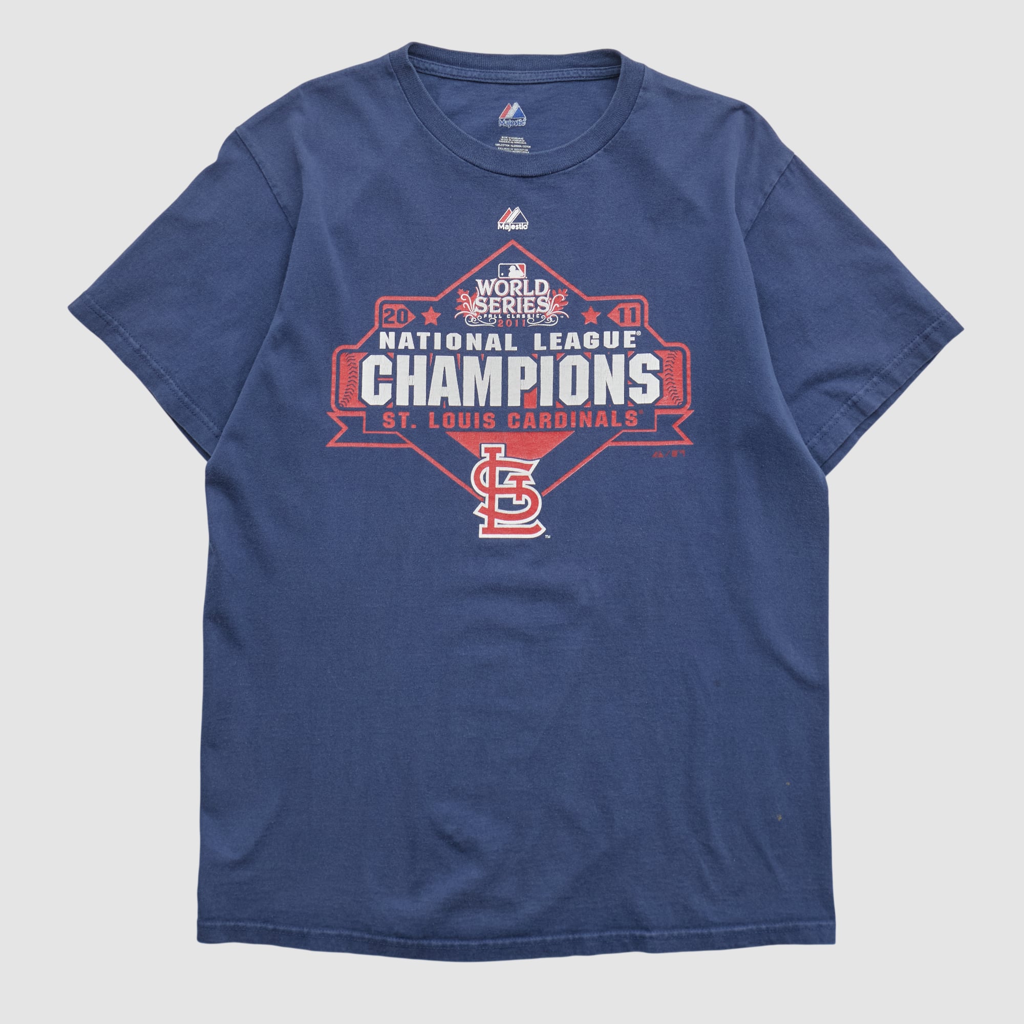 St. Louis Cardinals Majestic 2011 T-shirt - Navy - S