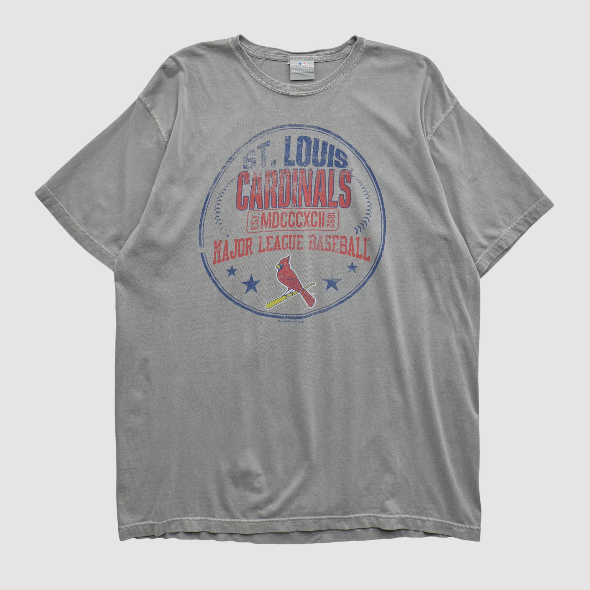 St. Louis Cardinals Genuine Merchandise 2000s T-shirt - Gray - L