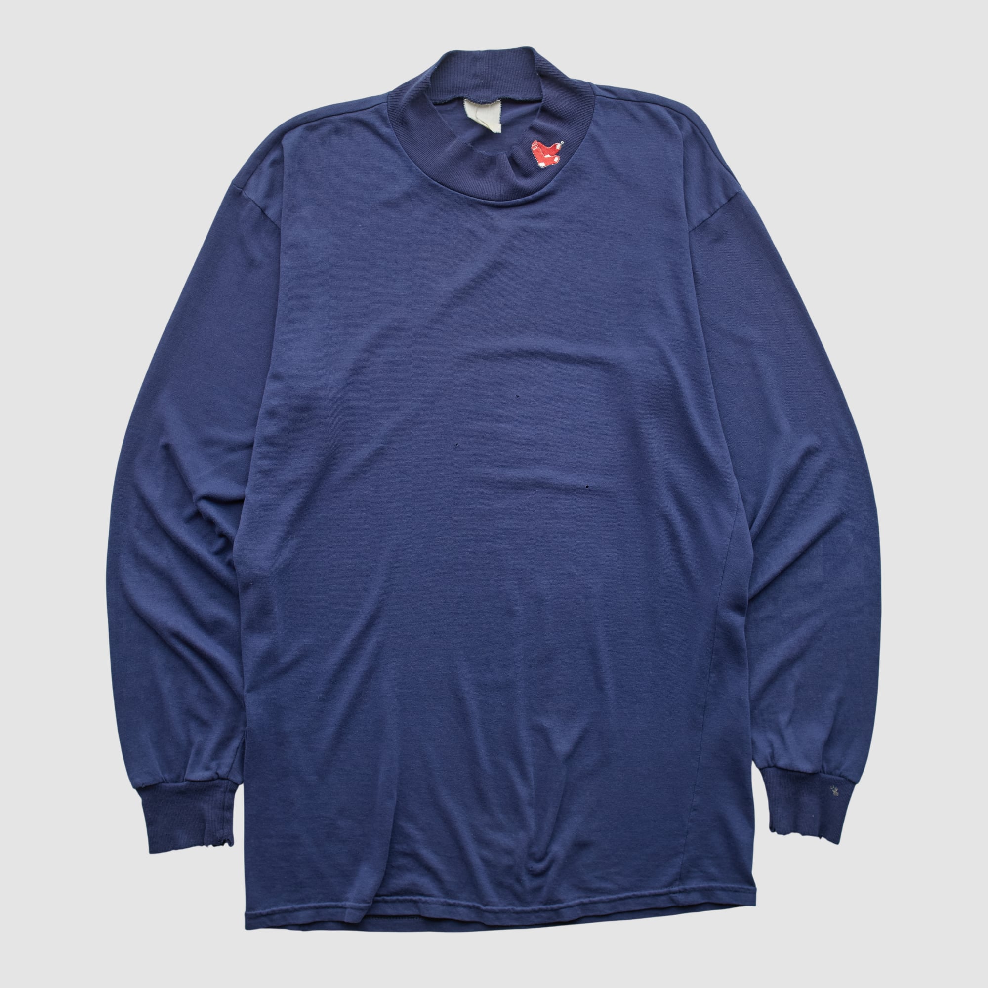 Boston Red Sox 90s Long Sleeve T-shirt - Navy - M
