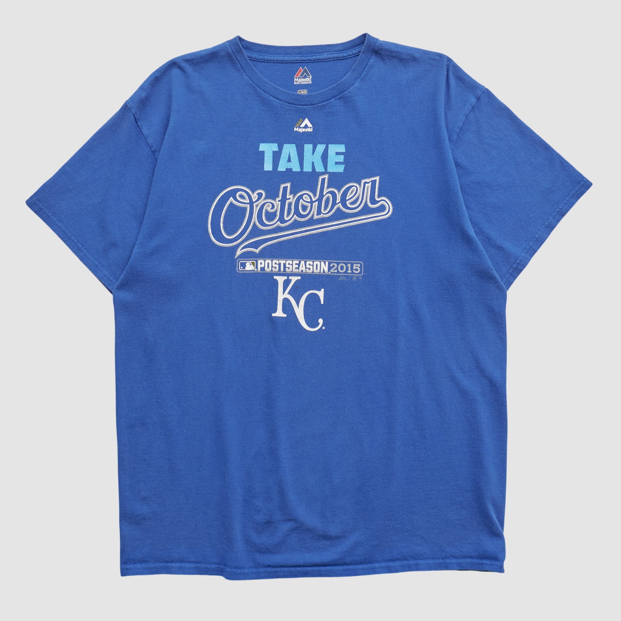 Kansas City Royals Majestic 2015 T-shirt - Blue - M