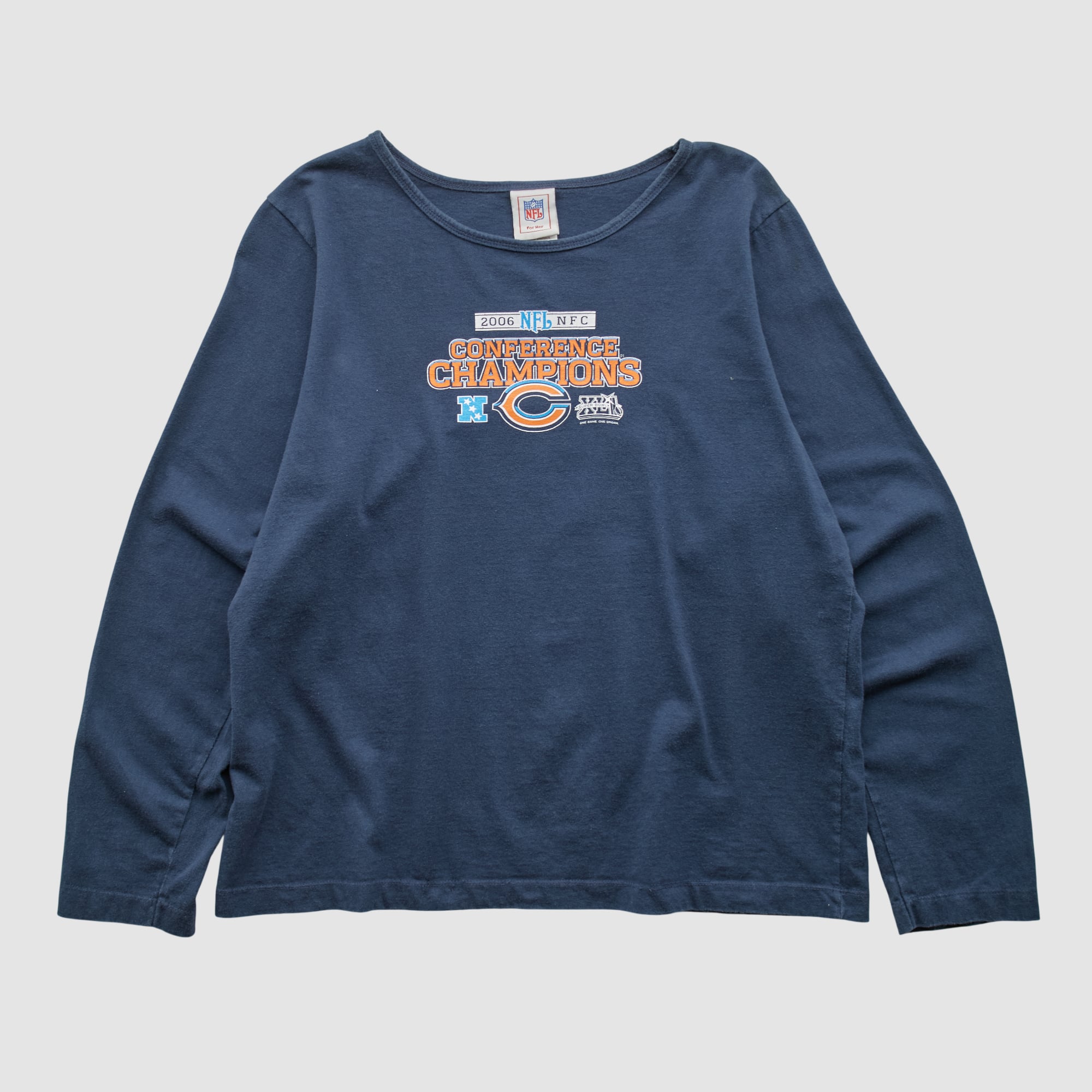 Chicago Bears NFL 2006 Long Sleeve T-shirt - Navy - L