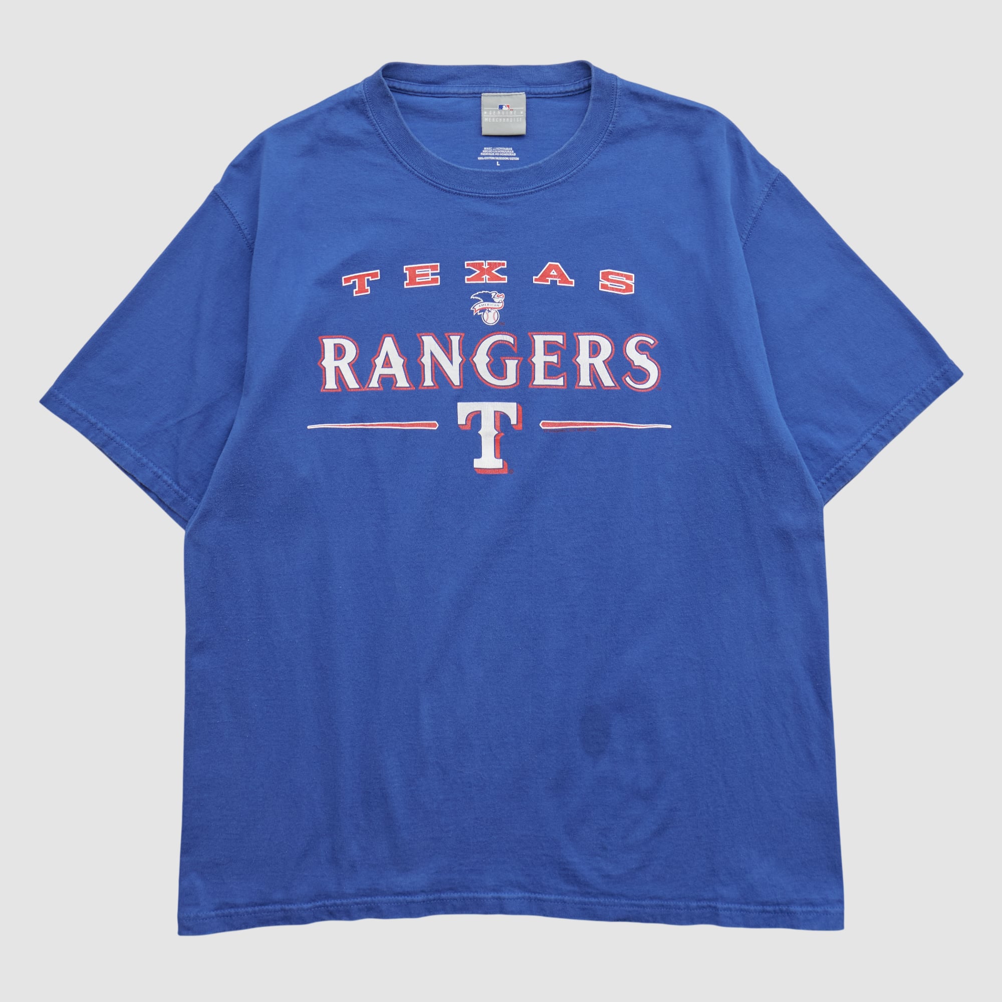 Texas Rangers Genuine Merchandise 2000s T-shirt - Blue - M