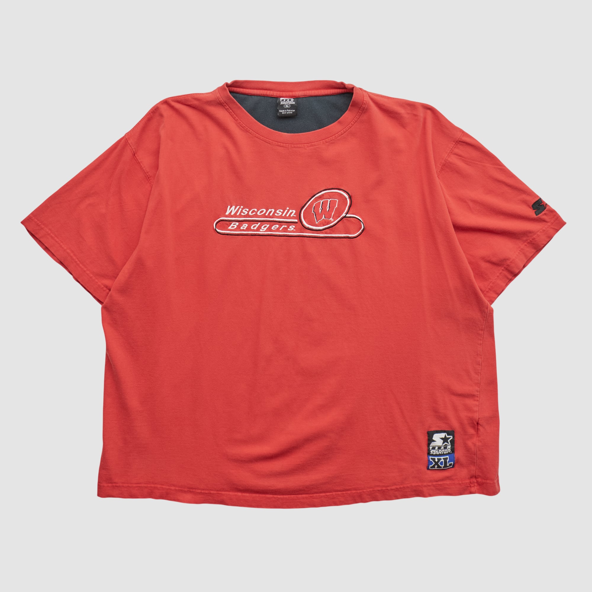 Wisconsin Badgers Starter 2000s T-shirt - Red - L