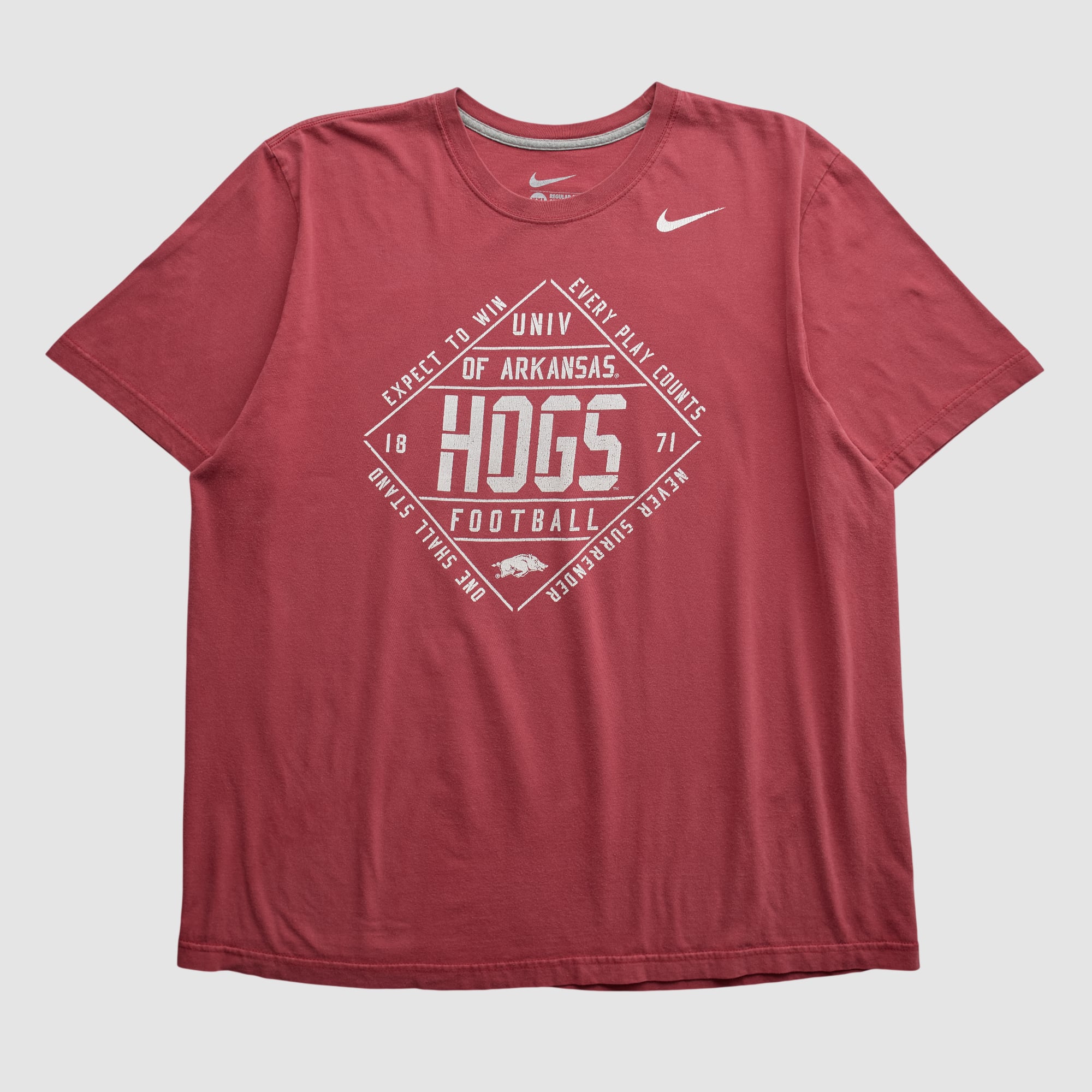 Arkansas Razorbacks Nike 2010s T-shirt - Red - 2XL