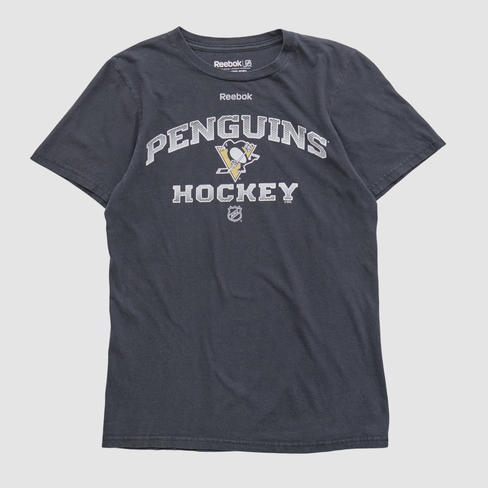 Pittsburgh Penguins Reebok 2010s T-shirt - Black - S
