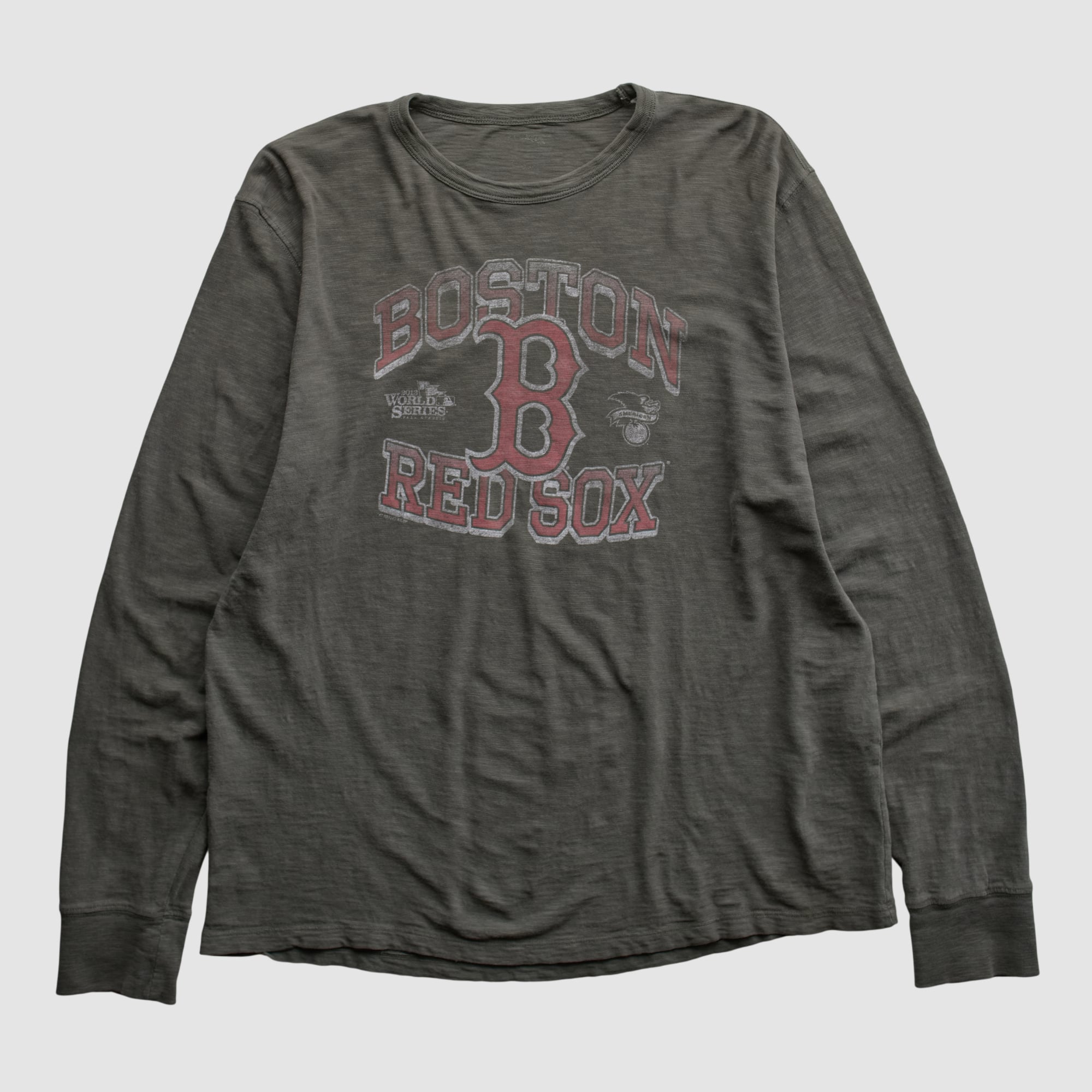Boston Red Sox 2013 Long Sleeve T-shirt - Charcoal - L