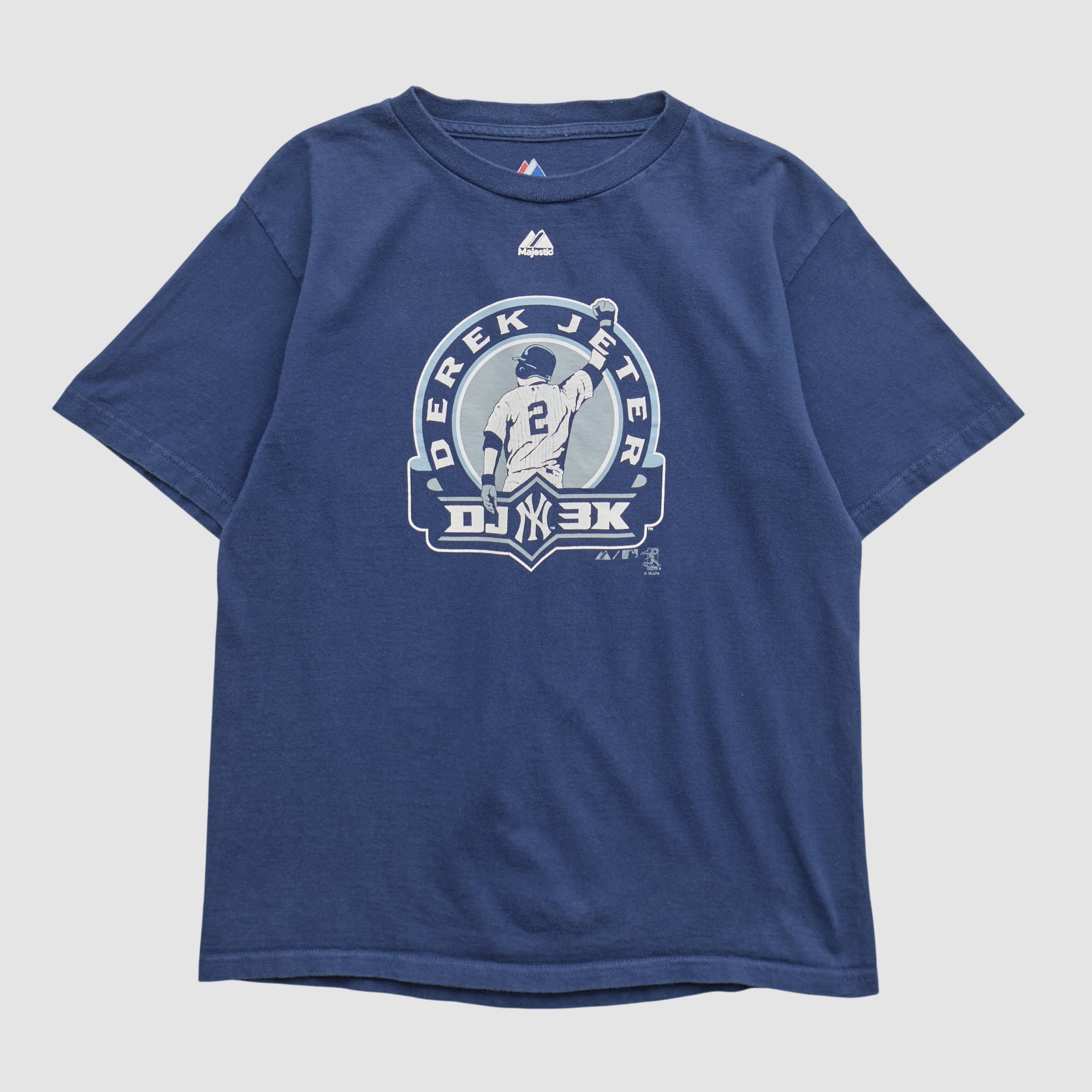 Derek Jeter Majestic 2010s T-shirt - Navy - XS