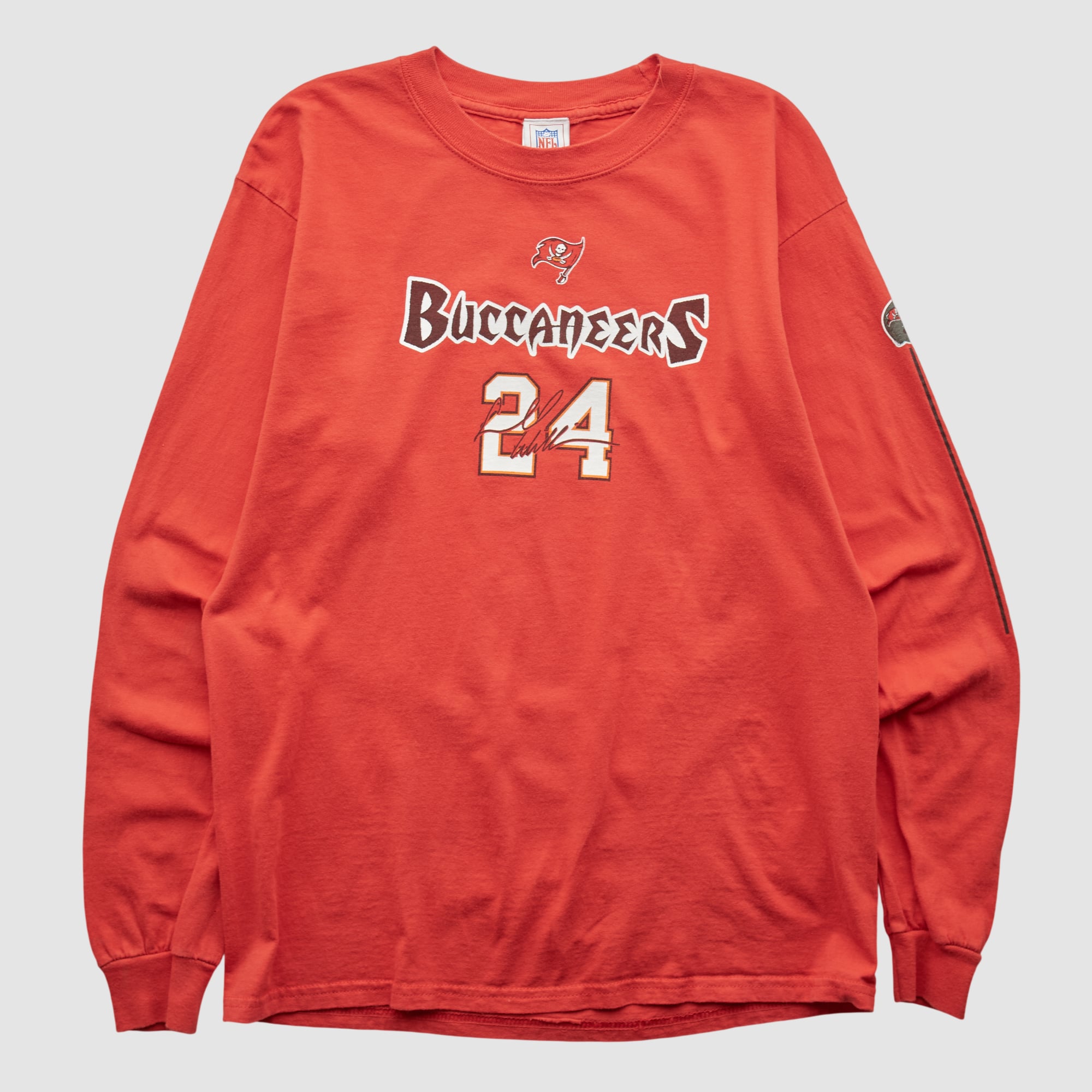 Tampa Bay Buccaneers NFL 2000s Long Sleeve T-shirt - Red - S