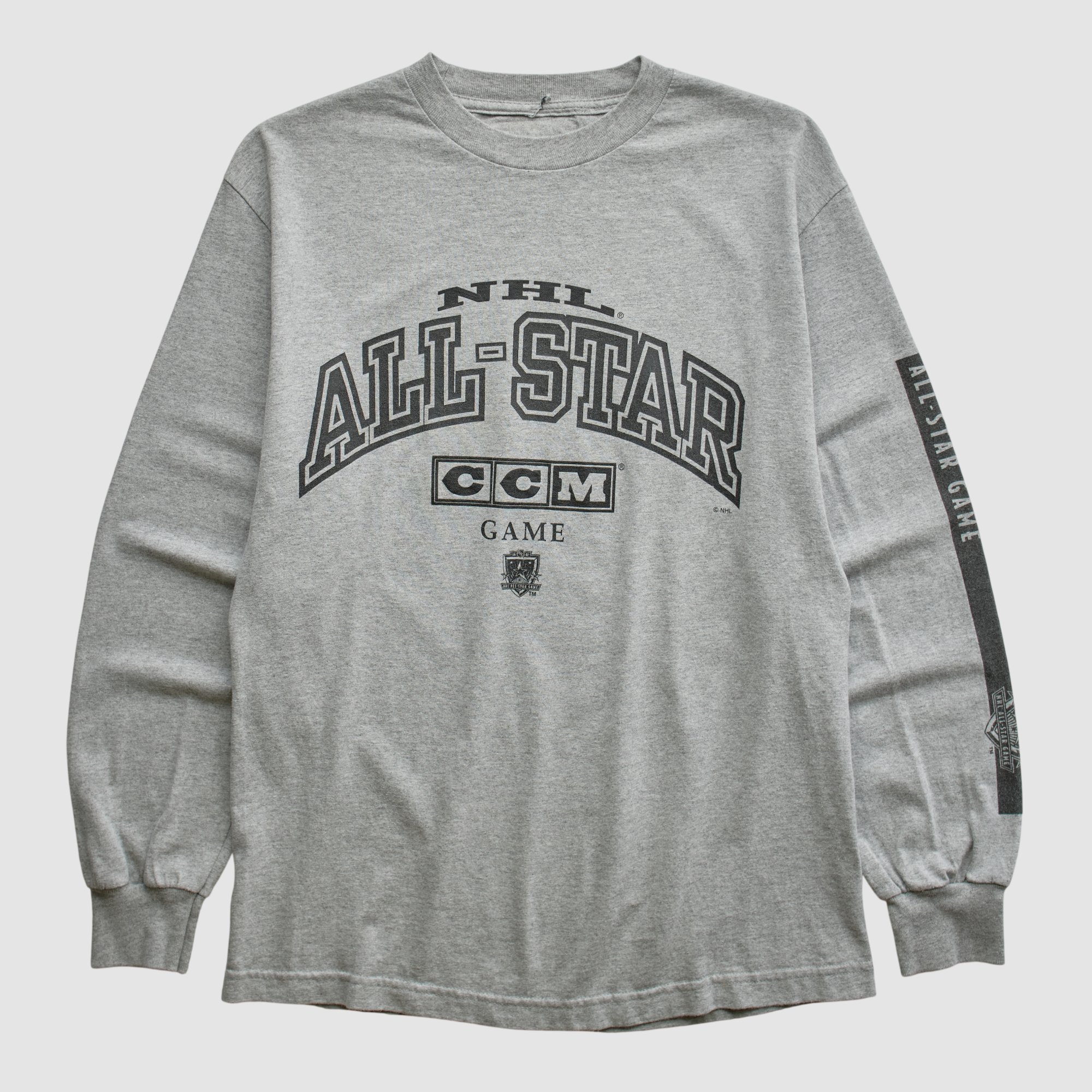 All-Star Game NHL 2000s Long Sleeve T-shirt - Heather Gray - M