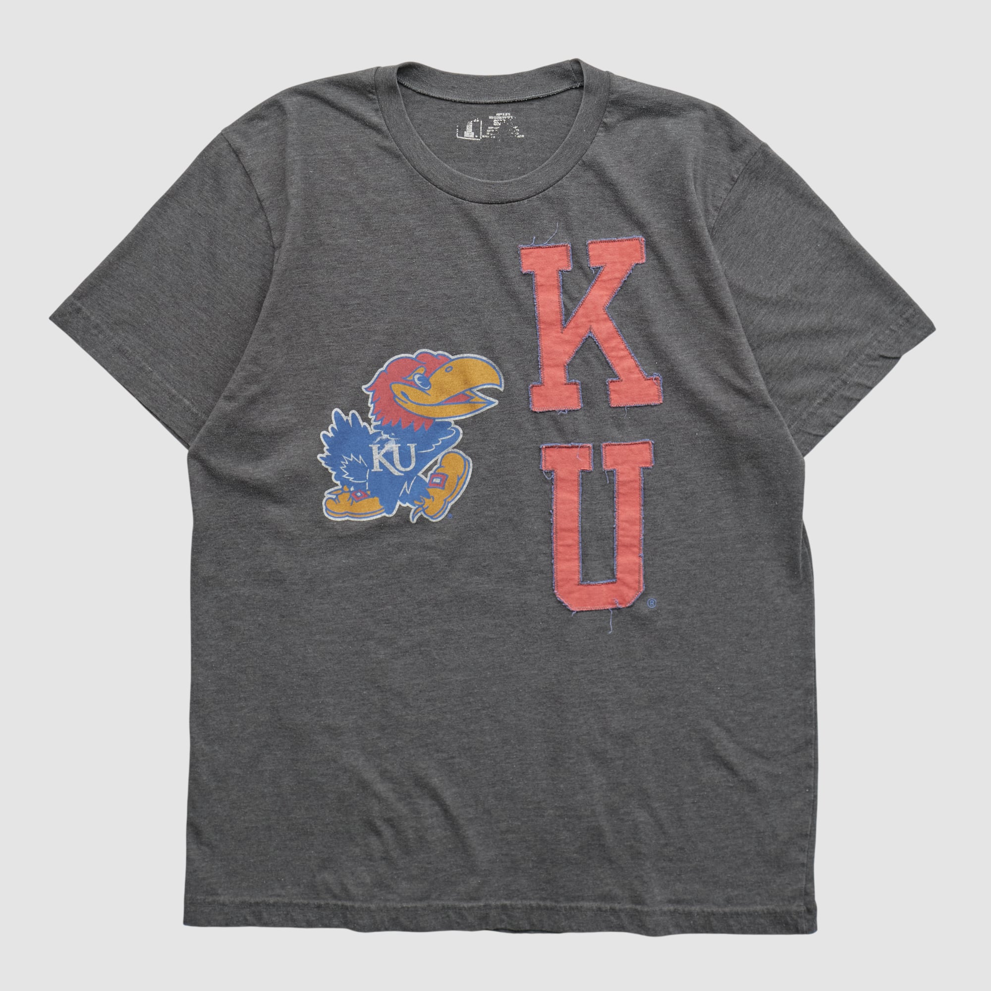 Kansas Jayhawks 2010s T-shirt - Dark Heather Gray - M