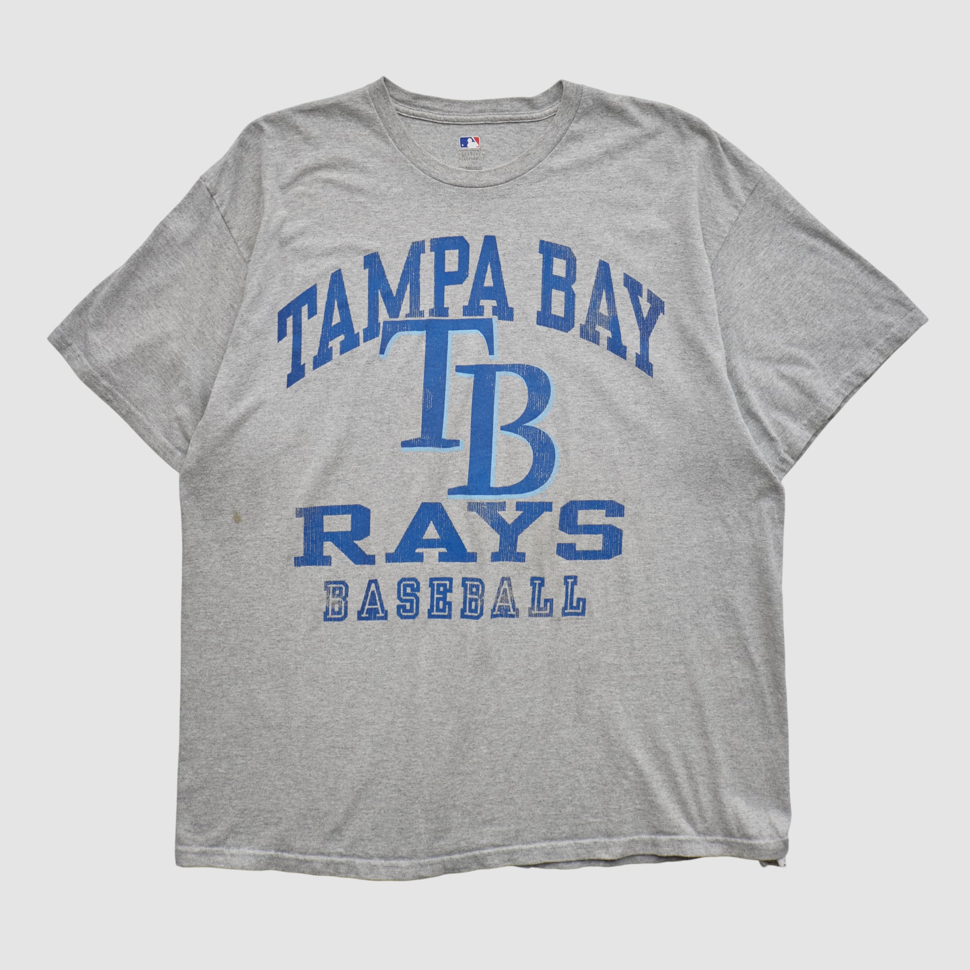 Tampa Bay Rays Genuine Merchandise 2010s T-shirt - Heather Gray - XL